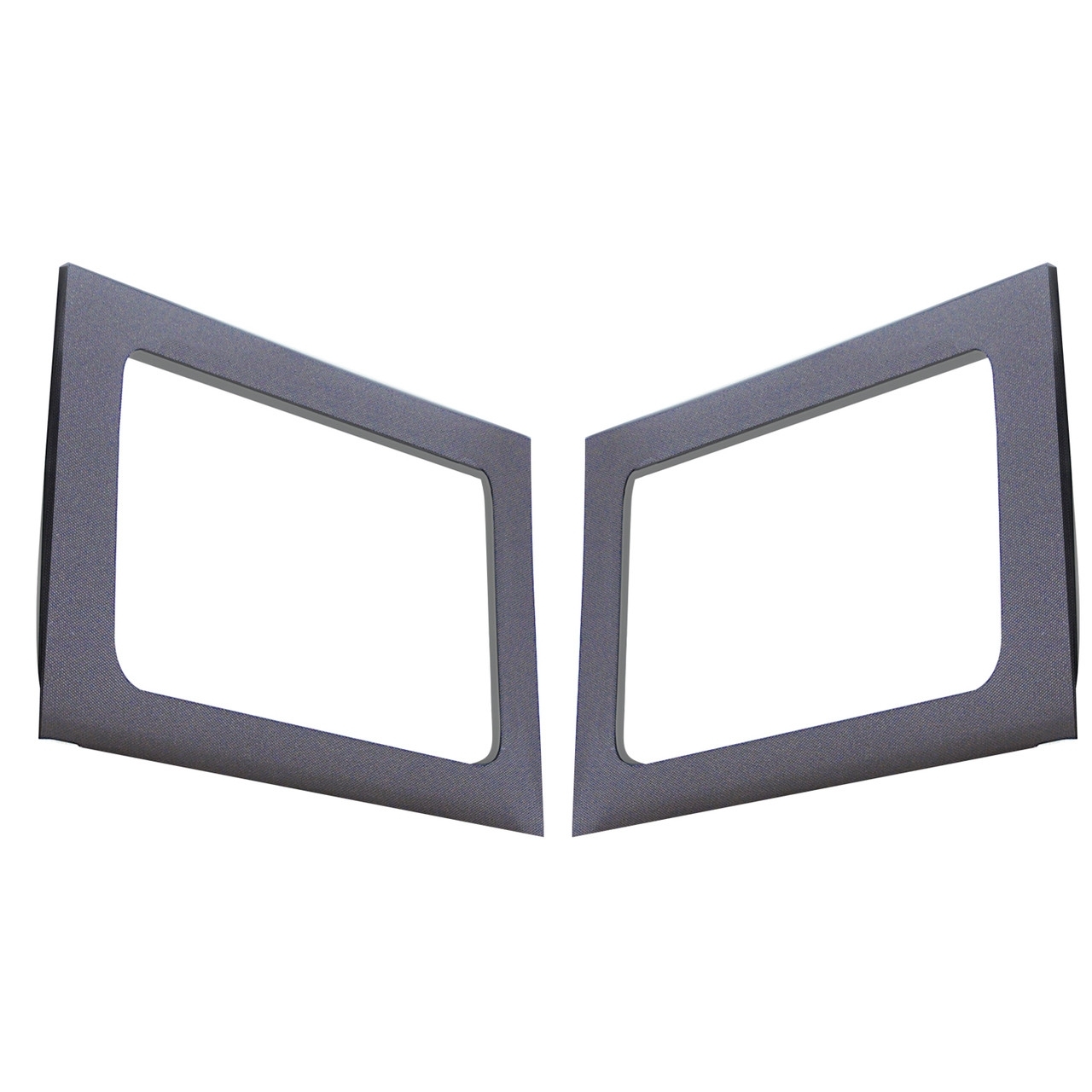 Boom Mat Original Finish Rear Side Window Frame, Gray For 2011-2018 Jeep Wrangler Jk 4-Door | 11-18 Boom Mat Original Finish Rear Side Window Frame, Gray For 2011-2018 Jeep Wrangler Jk 4-Door | 11-18