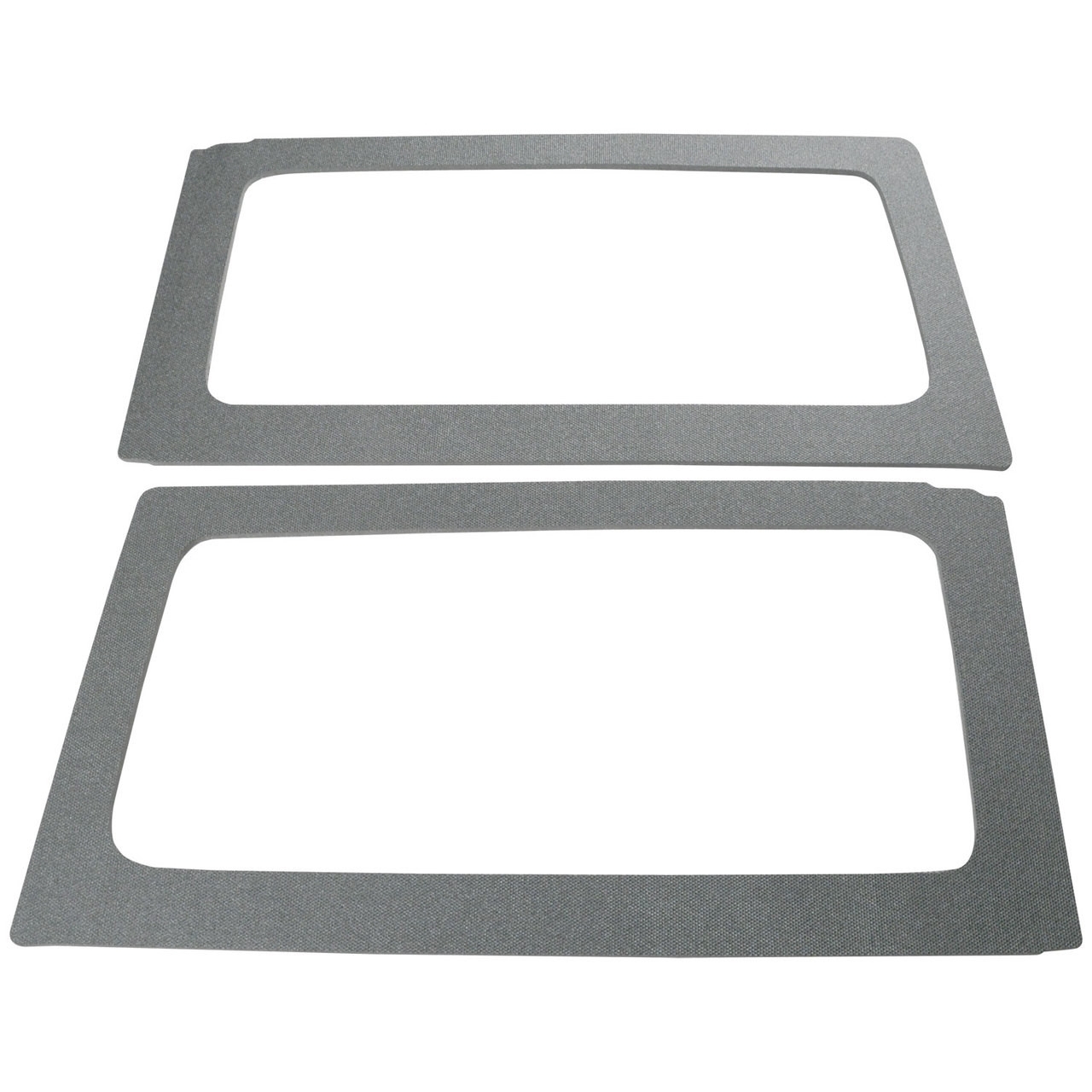 Boom Mat Original Finish Rear Side Window Frame, Gray For 2011-2018 Jeep Wrangler Jk 2-Door | 11-18 Boom Mat Original Finish Rear Side Window Frame, Gray For 2011-2018 Jeep Wrangler Jk 2-Door | 11-18