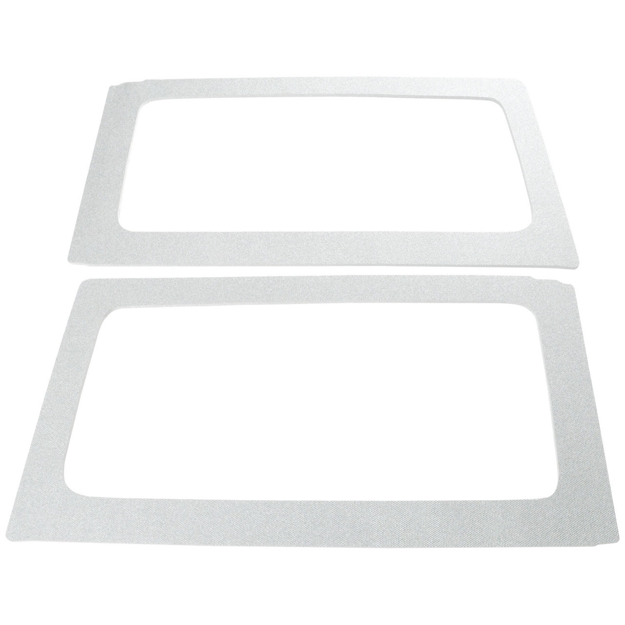 Boom Mat Original Finish Rear Side Window Frame, White For 2011-2018 Jeep Wrangler Jk 2-Door Boom Mat Original Finish Rear Side Window Frame, White For 2011-2018 Jeep Wrangler Jk 2-Door