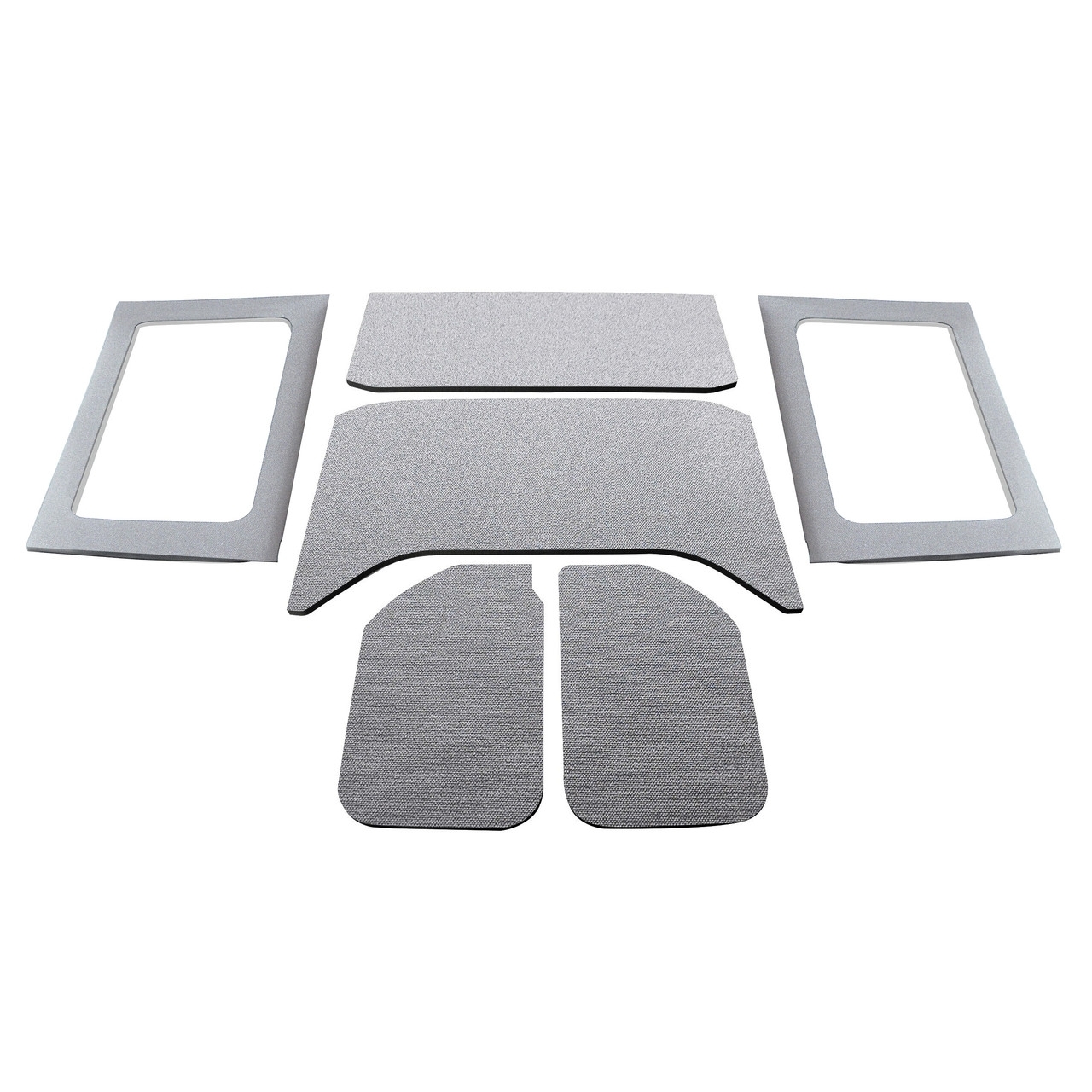 Boom Mat Original Finish Headliner Complete Kit, Gray For 2007-2018 Jeep Wrangler Jk 4-Door | 07-18 Boom Mat Original Finish Headliner Complete Kit, Gray For 2007-2018 Jeep Wrangler Jk 4-Door | 07-18