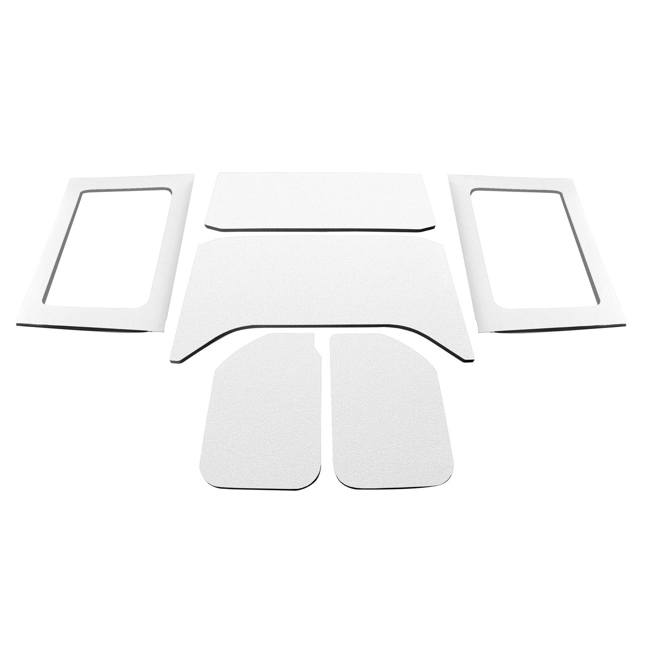 Boom Mat Original Finish Headliner Complete Kit, White For 2007-2018 Jeep Wrangler Jk 4-Door Boom Mat Original Finish Headliner Complete Kit, White For 2007-2018 Jeep Wrangler Jk 4-Door