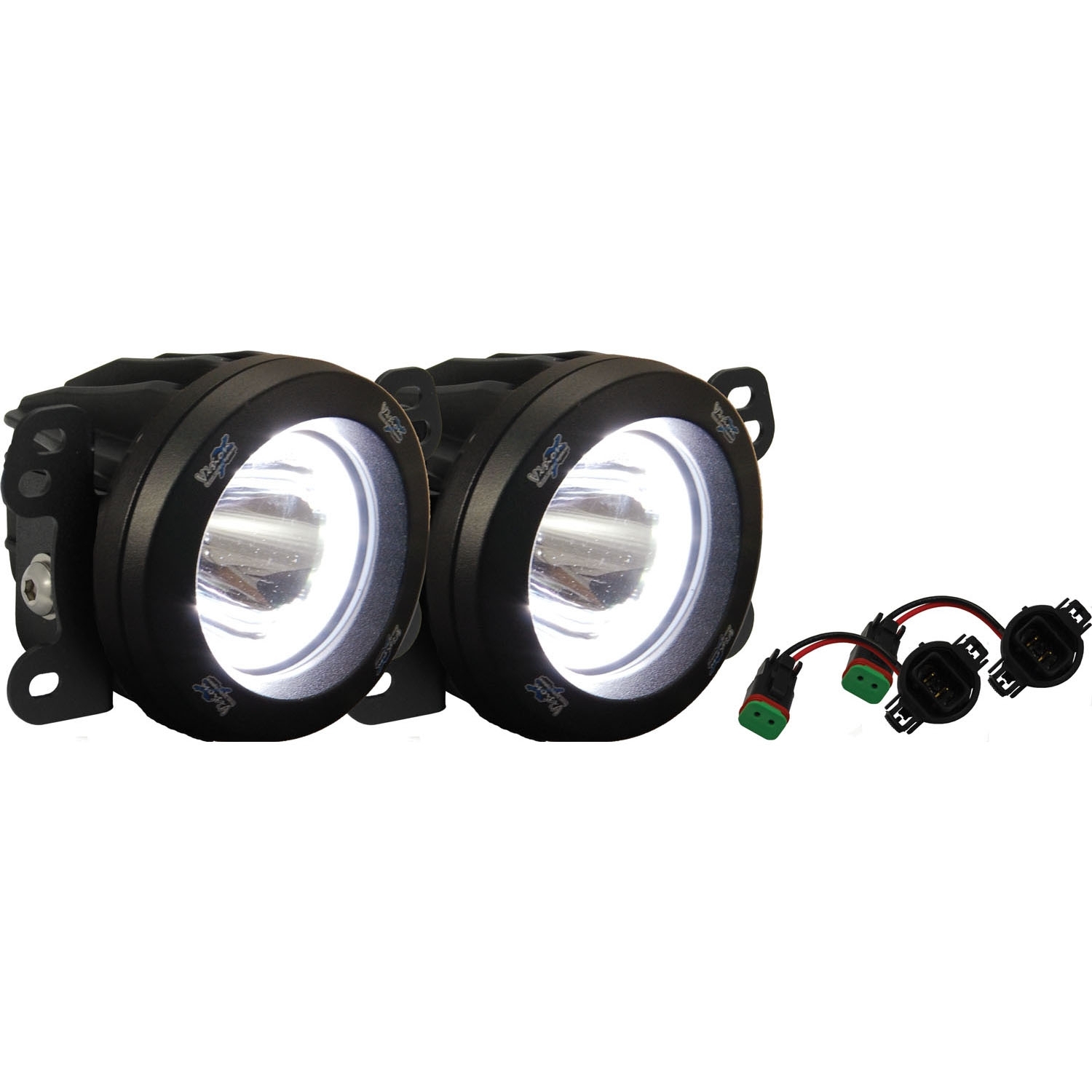 Vision X Fog Light Upgrade Kit With Optimus Halo For 2010-2017 Jeep Wrangler Jk | 10-17 Jeep Vision X Fog Light Upgrade Kit With Optimus Halo For 2010-2017 Jeep Wrangler Jk | 10-17 Jeep