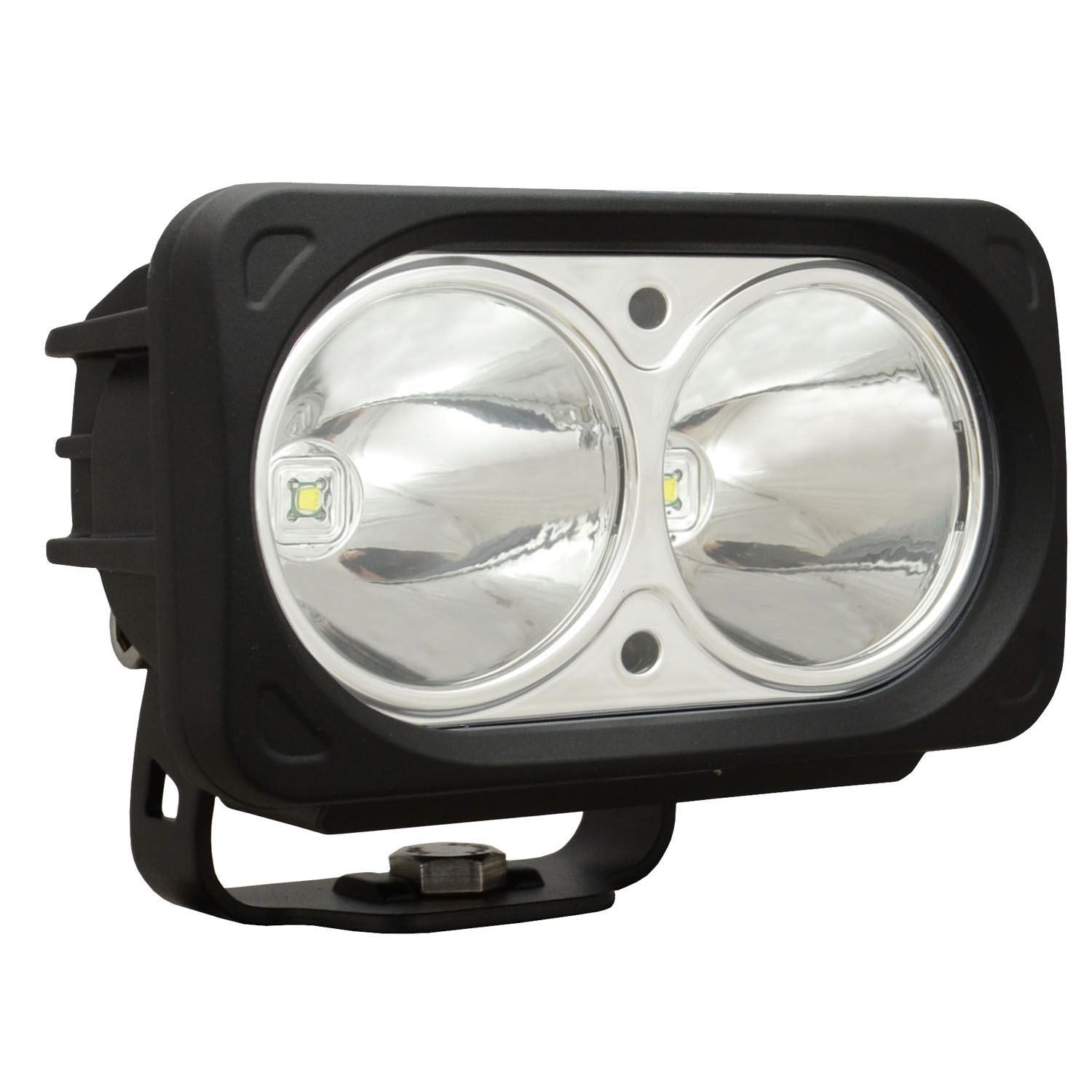 Vision X Optimus Square Led Light, Black Housing, (2) 10W Led's, 10 Degree Narrow Beam, Vision X Optimus Square Led Light, Black Housing, (2) 10W Led's, 10 Degree Narrow Beam,