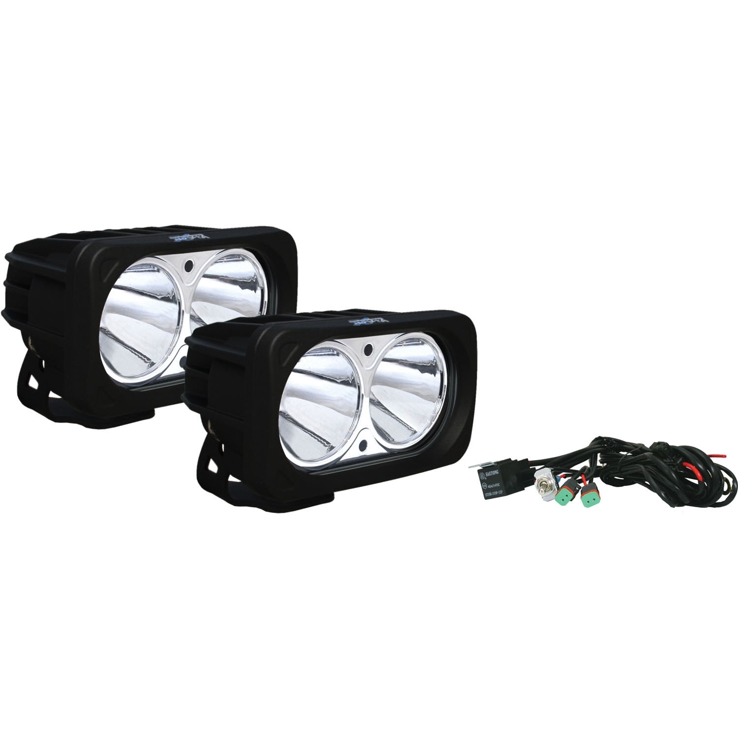 Vision X Optimus Square Led Light Kit, Black Housing, (2) 10W Led's, 10 Degree Narrow Beam (Pair), Vision X Optimus Square Led Light Kit, Black Housing, (2) 10W Led's, 10 Degree Narrow Beam (Pair),