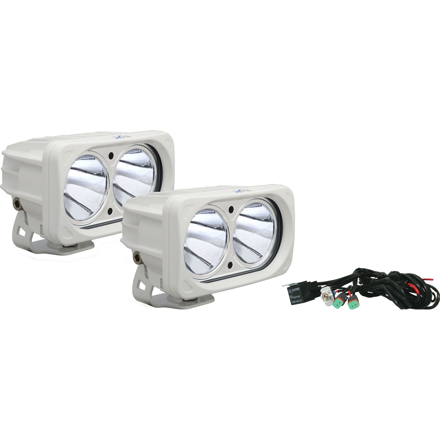 Vision X Optimus Square Led Light Kit, White (2) 10W Led's, 10 Degree Narrow Beam (Pair), Vision X Optimus Square Led Light Kit, White (2) 10W Led's, 10 Degree Narrow Beam (Pair),