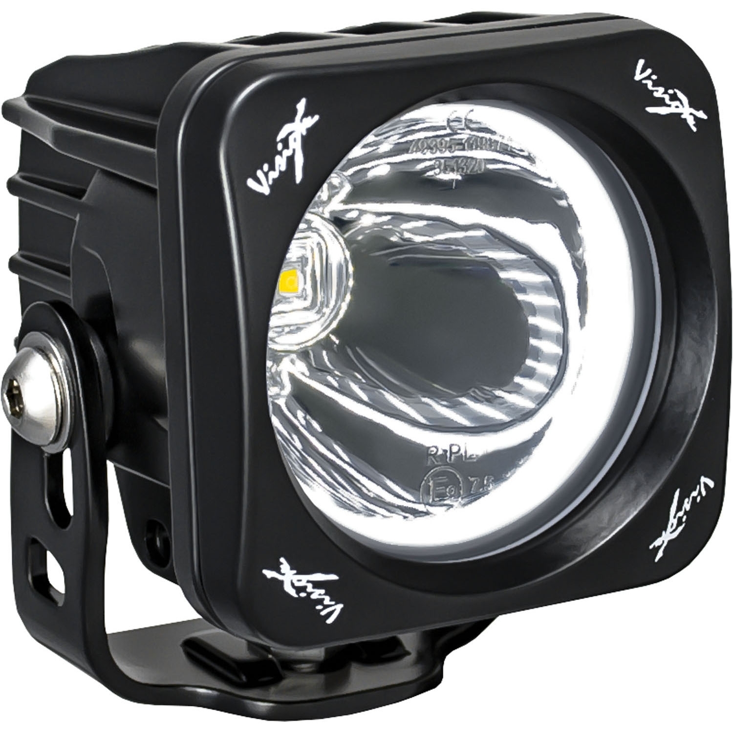 Vision X Optimus Square Halo Light, (1) 10W Led, 15 Degree Narrow Beam, Black Housing, Emark Vision X Optimus Square Halo Light, (1) 10W Led, 15 Degree Narrow Beam, Black Housing, Emark