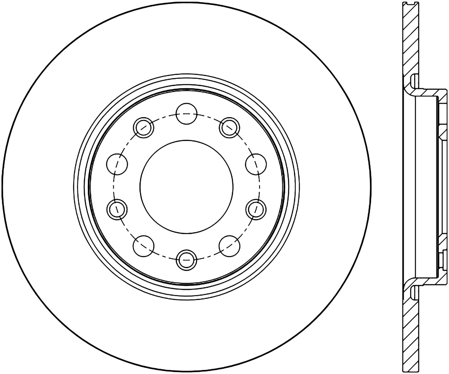 Stoptech Cryostop Rotor, Rear, 2014-2020 Jeep Cherokee Kl, FLMN-120.58013CRY Stoptech Cryostop Rotor, Rear, 2014-2020 Jeep Cherokee Kl, FLMN-120.58013CRY