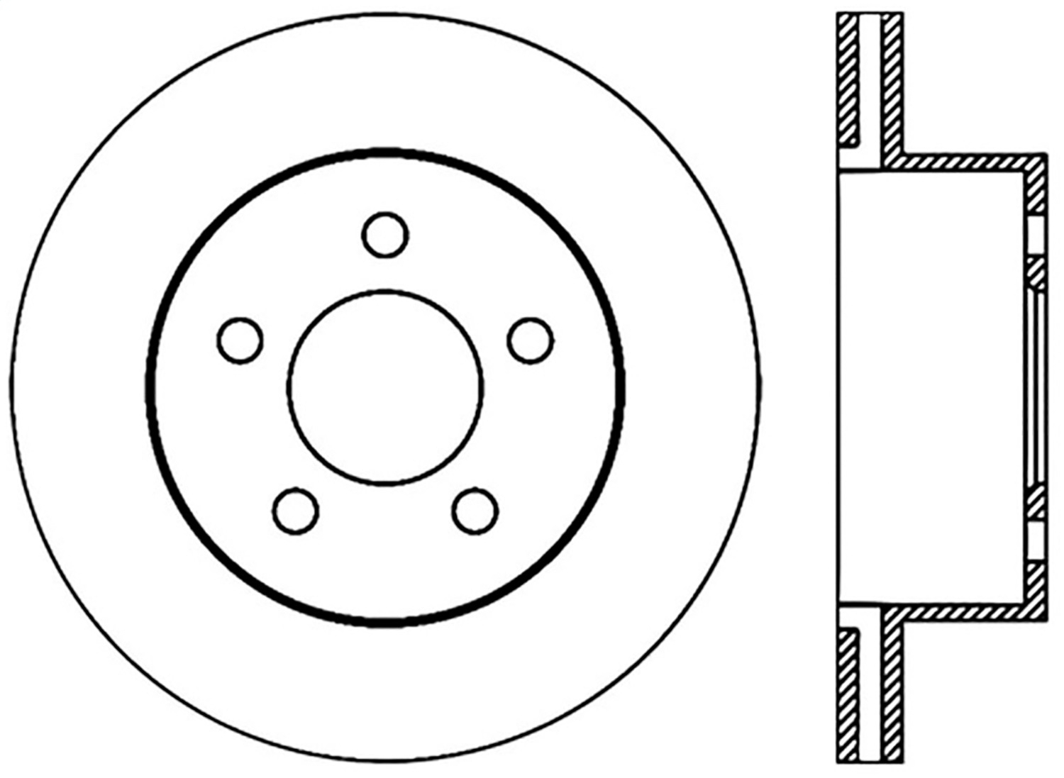 Stoptech Cryostop High Carbon Rotor, 1999-2006 Jeep Wrangler Tj, FLMN-125.67045CRY Stoptech Cryostop High Carbon Rotor, 1999-2006 Jeep Wrangler Tj, FLMN-125.67045CRY