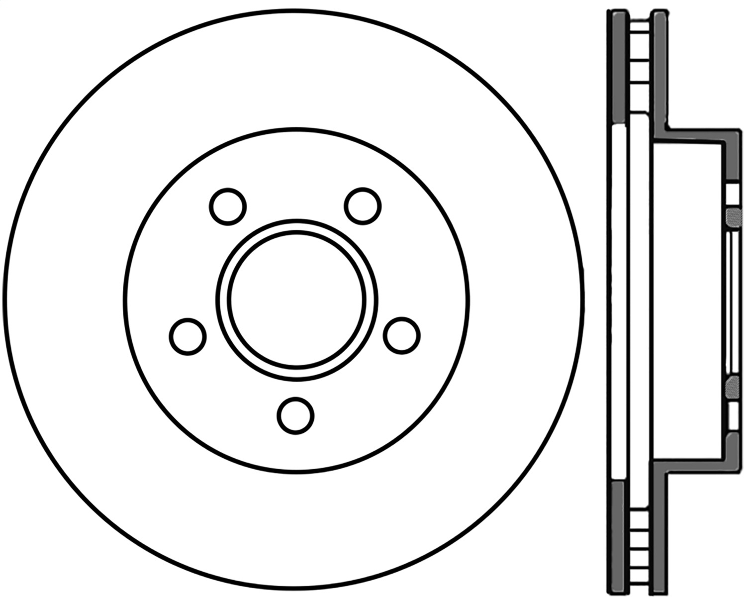 Stoptech Cryostop High Carbon Rotor, Front, 2002-2007 Jeep Liberty, FLMN-125.67052CRY Stoptech Cryostop High Carbon Rotor, Front, 2002-2007 Jeep Liberty, FLMN-125.67052CRY