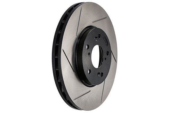 Stoptech Sport Slotted Rotor, Rear Right, 2012-2014 Jeep Grand Cherokee Wk, FLMN-126.58009SR