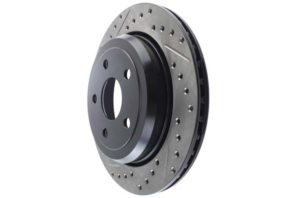 Stoptech Sport Drilled/slotted Rotor, Rear Right, 2011-2017 Jeep Grand Cherokee Wk, FLMN-127.58007R