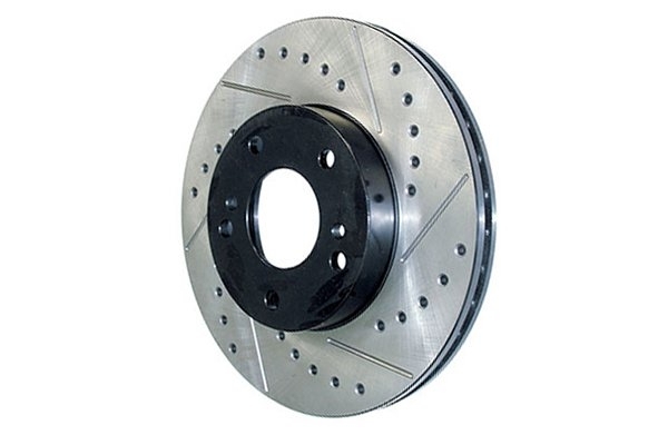 Stoptech Sportstop Cryo Drilled/slotted Rotor, Rear Left, 1999-2004 Jeep Grand Cherokee Wj,