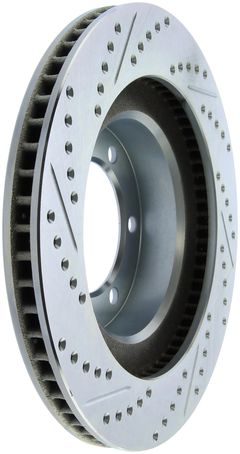 Stoptech Select Sport Drilled/slotted Rotor, Front Left, 2003-2009 Toyota 4Runner, FLMN-227.44127L