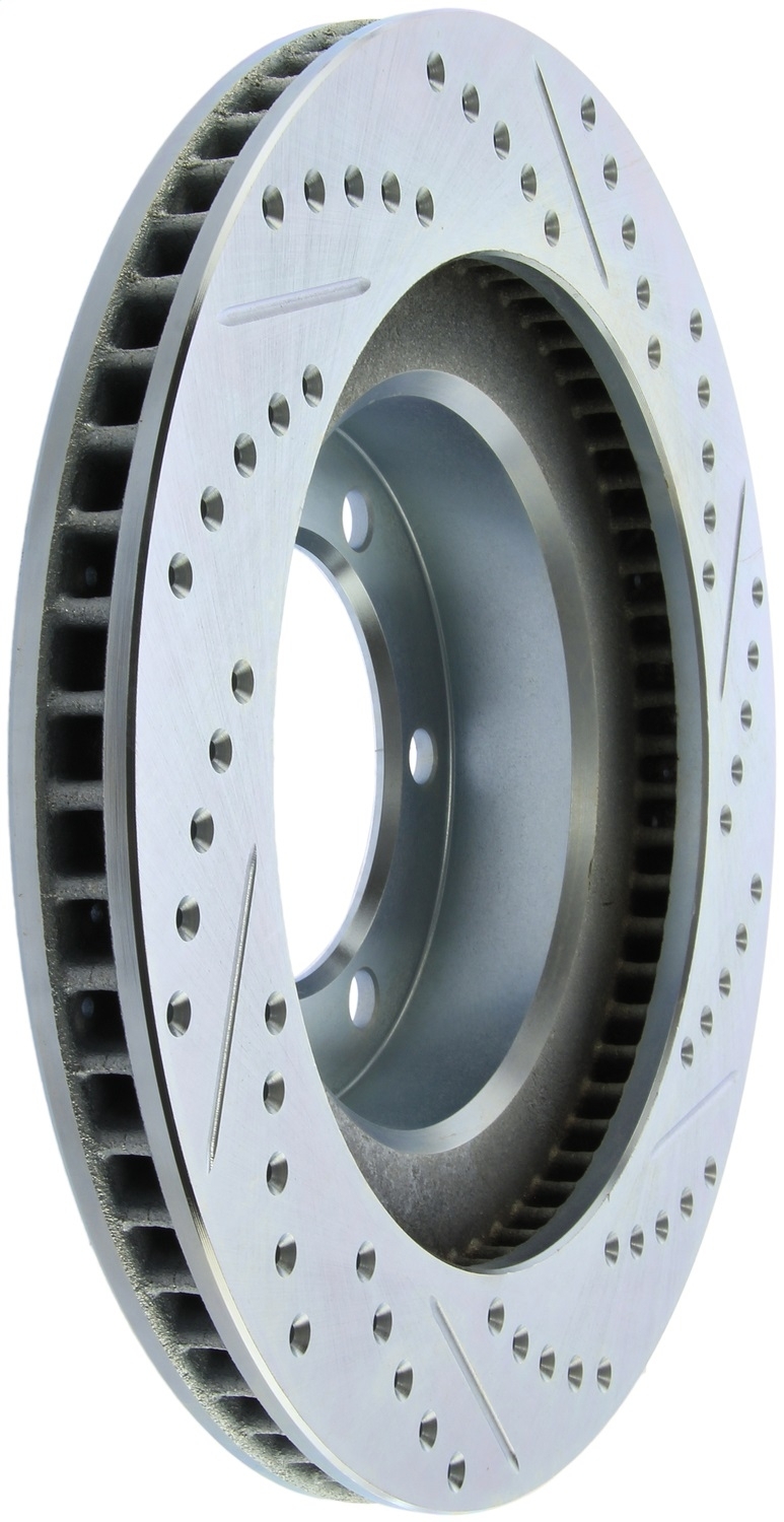 Stoptech Select Sport Drilled/slotted Rotor, Front Right, 2003-2009 Toyota 4Runner, FLMN-227.44127R