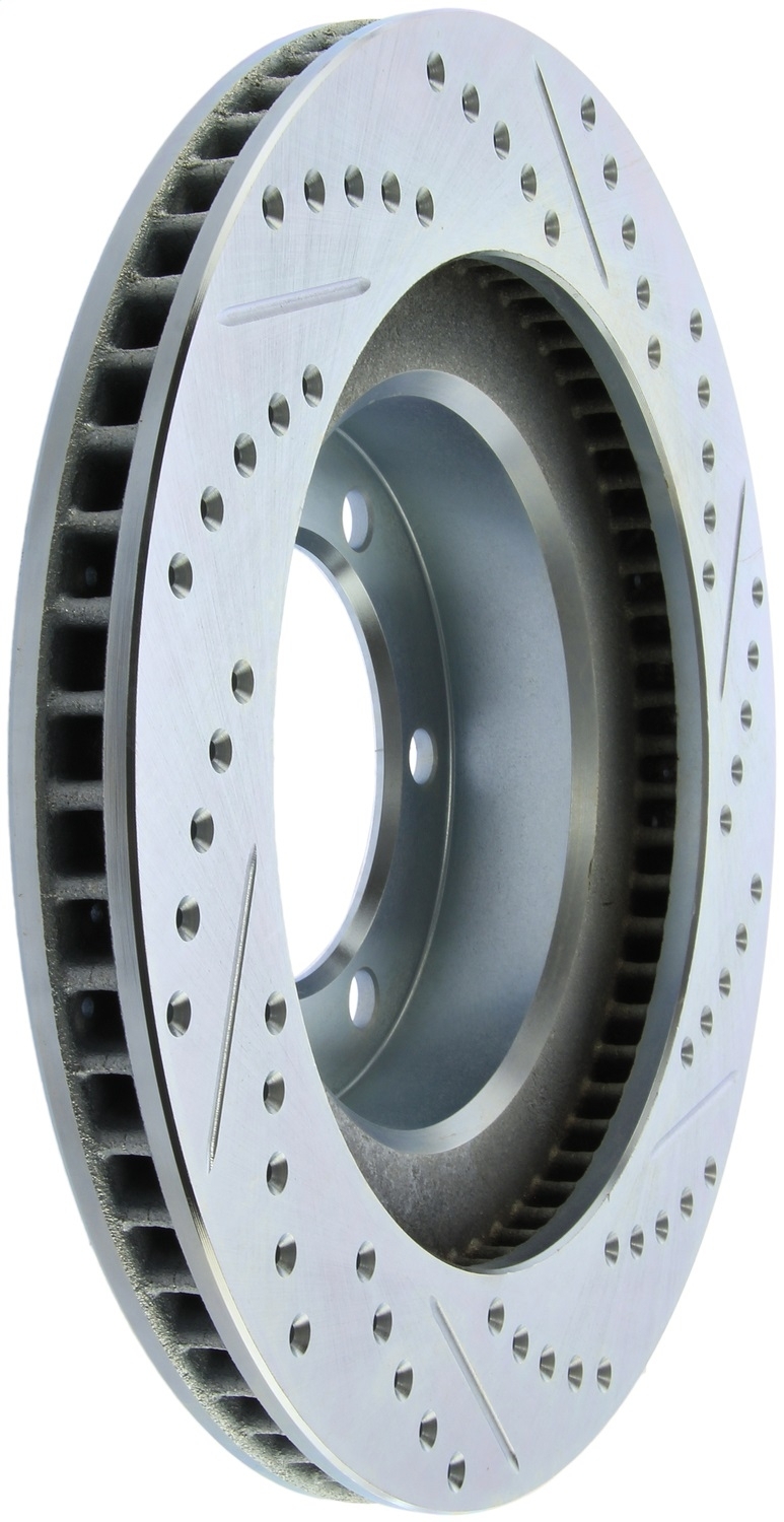 Stoptech Select Sport Drilled/slotted Rotor, Front Right, 2003-2009 Toyota 4Runner, FLMN-227.44127R Stoptech Select Sport Drilled/slotted Rotor, Front Right, 2003-2009 Toyota 4Runner, FLMN-227.44127R