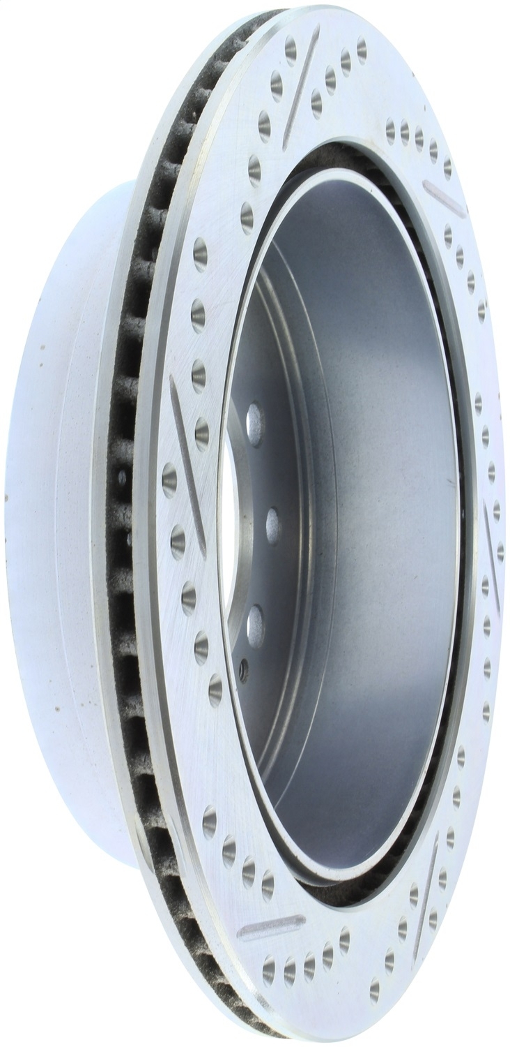 Stoptech Select Sport Drilled/slotted Rotor, Rear Left, 2010-2014 Toyota Fj Cruiser, FLMN-227.44175L Stoptech Select Sport Drilled/slotted Rotor, Rear Left, 2010-2014 Toyota Fj Cruiser, FLMN-227.44175L