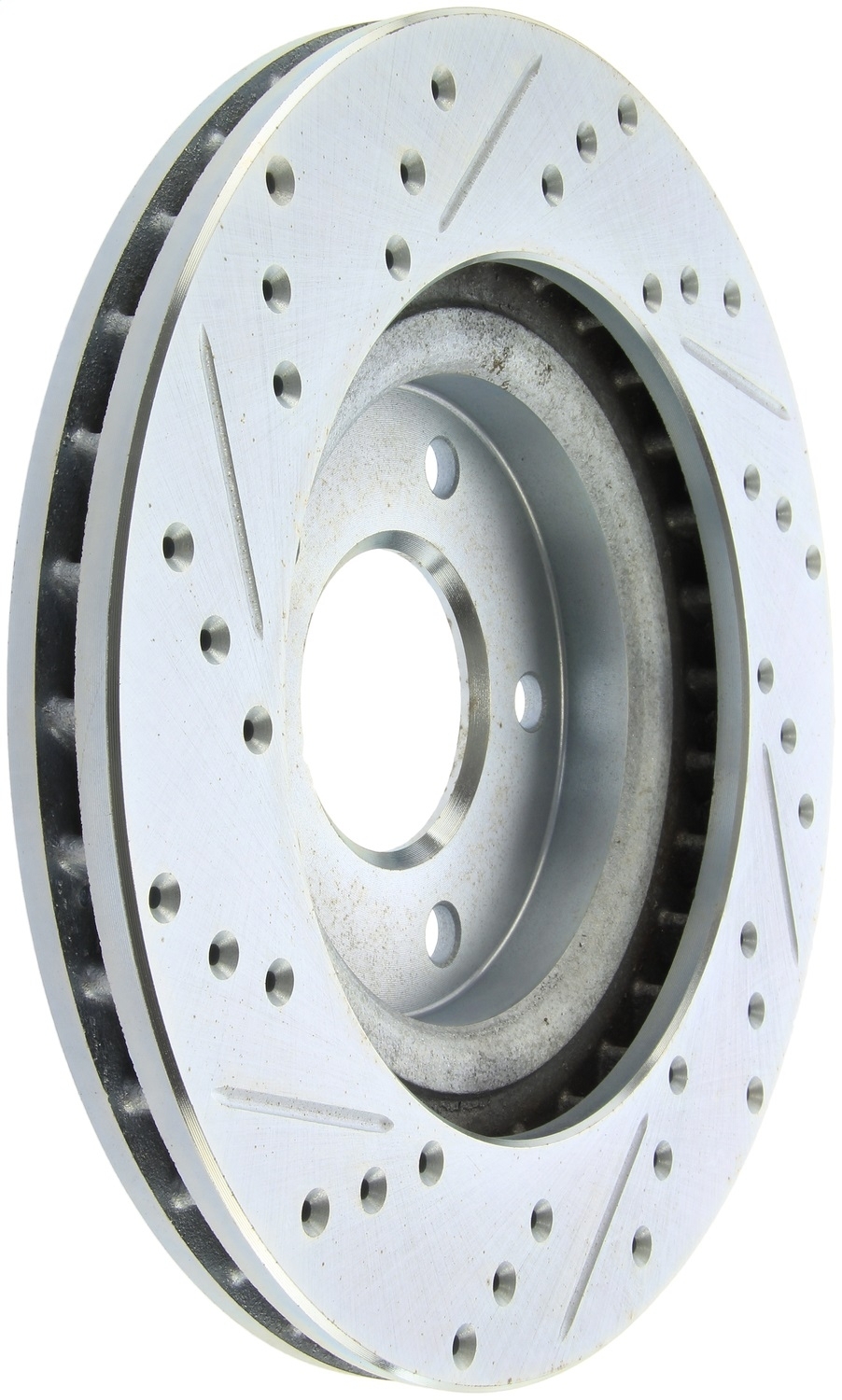 Stoptech Select Sport Drilled/slotted Rotor, Front Left, 2007-2016 Jeep Compass, FLMN-227.63067L