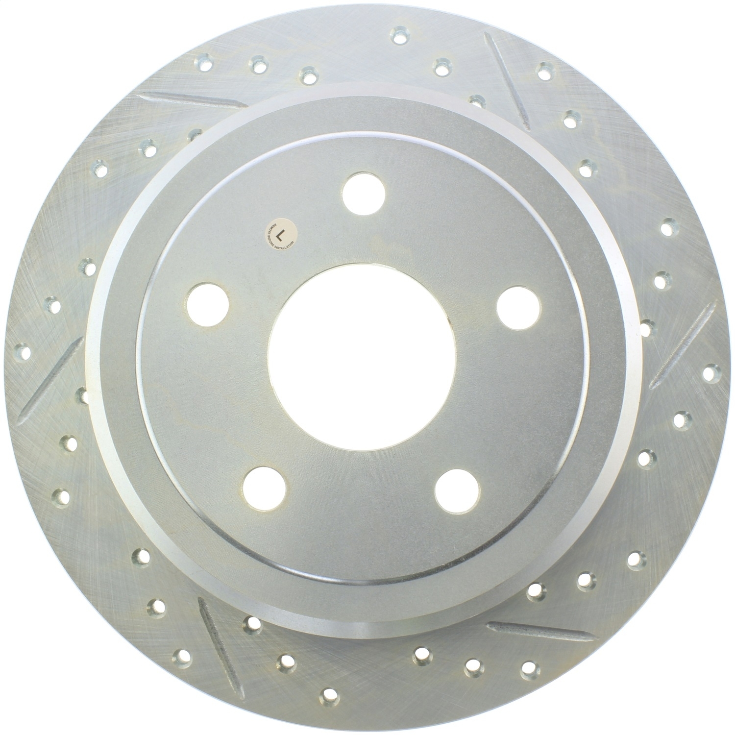 Stoptech Select Sport Drilled/slotted Rotor, Rear Left, 2007-2016 Jeep Wrangler Jk, FLMN-227.67067L Stoptech Select Sport Drilled/slotted Rotor, Rear Left, 2007-2016 Jeep Wrangler Jk, FLMN-227.67067L