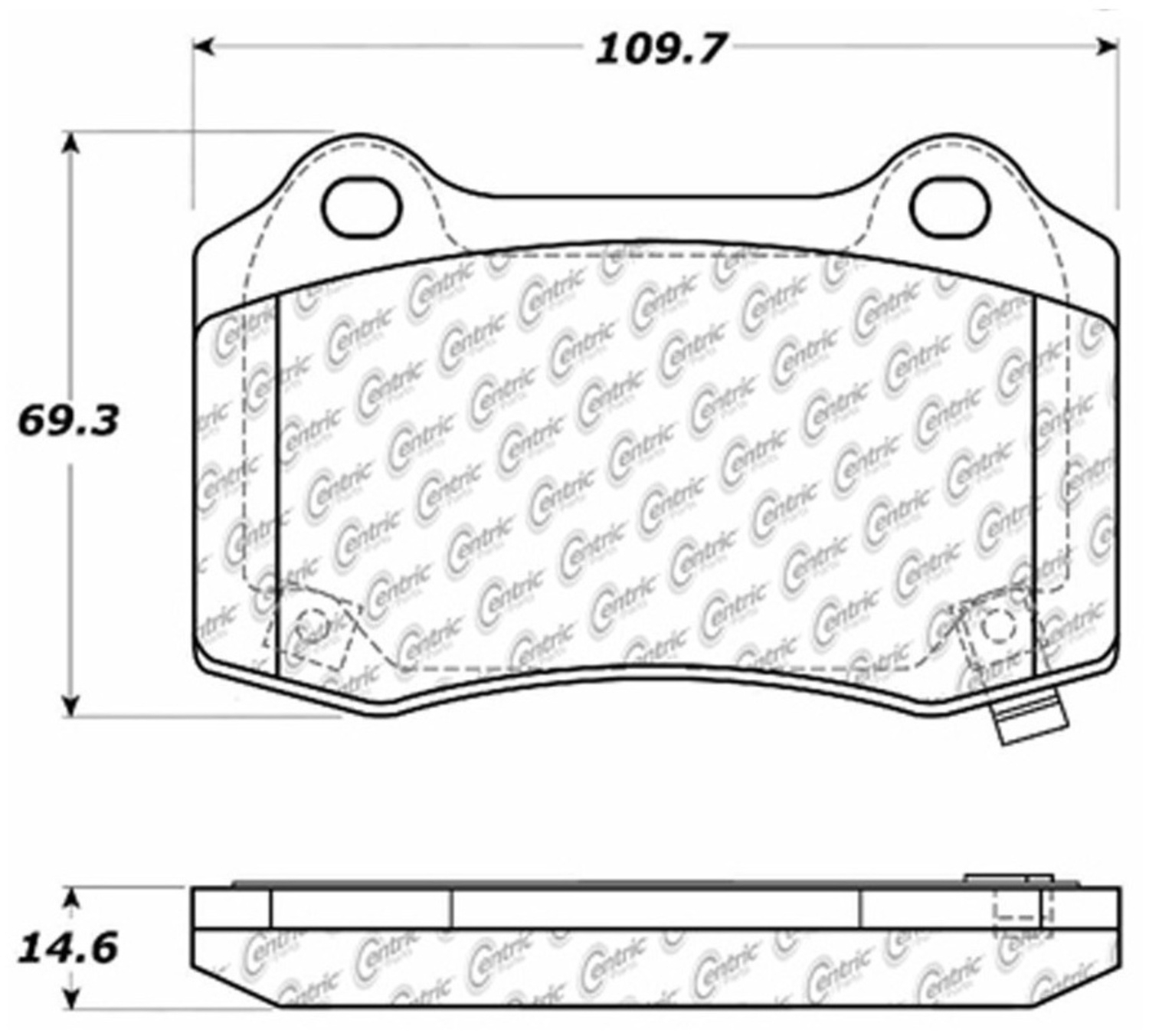 Stoptech Truck/suv Pads, Rear, 2006-2010 Jeep Grand Cherokee Wk, FLMN-319.10530 Stoptech Truck/suv Pads, Rear, 2006-2010 Jeep Grand Cherokee Wk, FLMN-319.10530