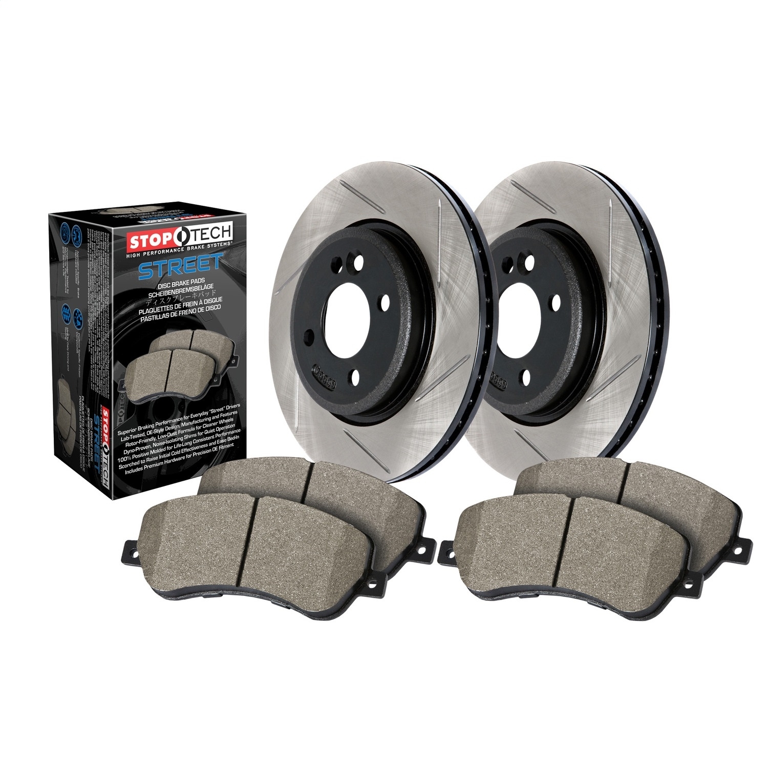 Stoptech Slotted Brake Kit, Rear, 2009-2017 Jeep Compass, Patriot, FLMN-937.63507 Stoptech Slotted Brake Kit, Rear, 2009-2017 Jeep Compass, Patriot, FLMN-937.63507