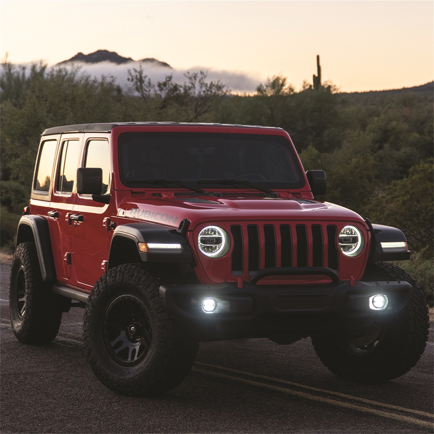 Rigid 360-Series Yellow Fog Light Kit For Jeep Jl/jt Rubicon W/ Plastic 1-Pc Bumper | 18-20 JL/JT, Rigid 360-Series Yellow Fog Light Kit For Jeep Jl/jt Rubicon W/ Plastic 1-Pc Bumper | 18-20 JL/JT,