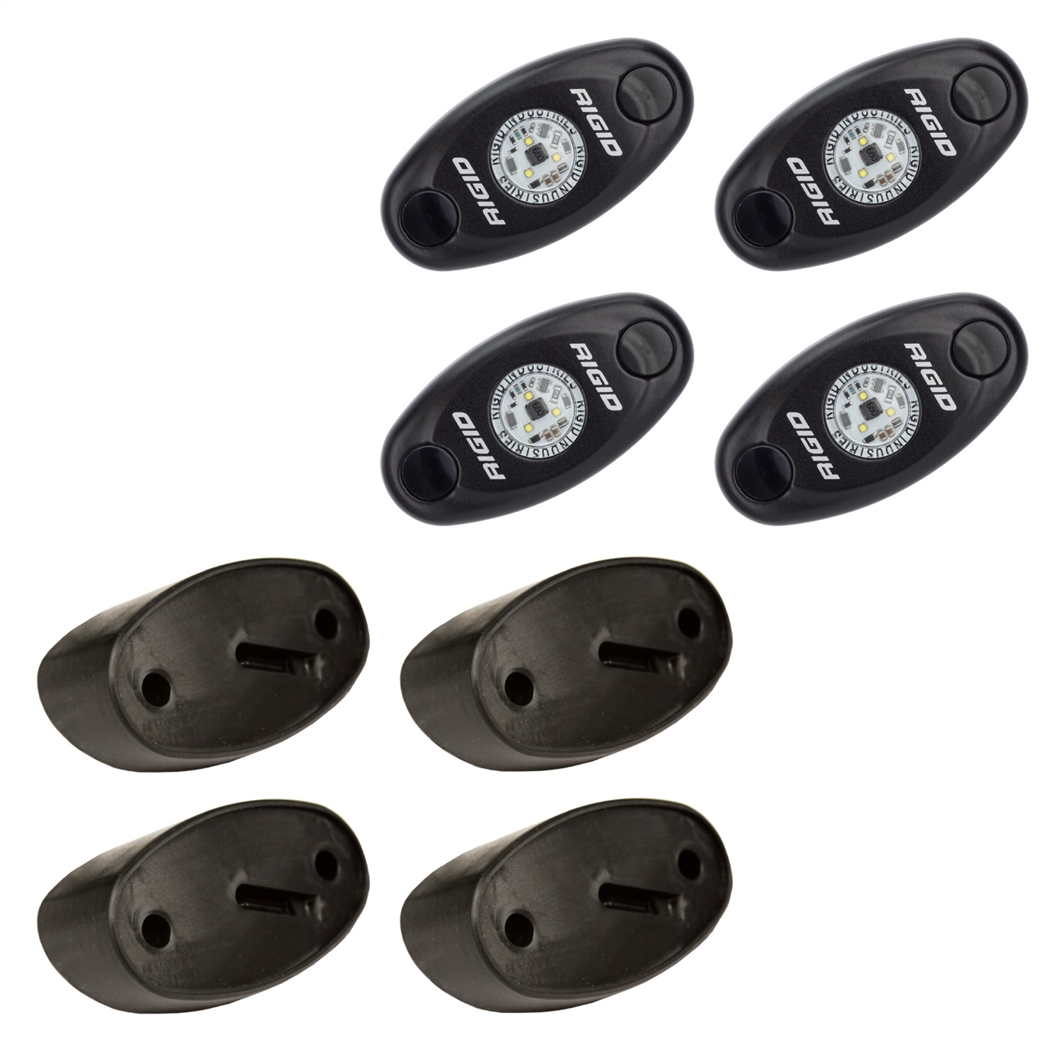 Jeep Rigid Industries Rock Light Kit Amb /4, FLWB-400243 Jeep Rigid Industries Rock Light Kit Amb /4, FLWB-400243