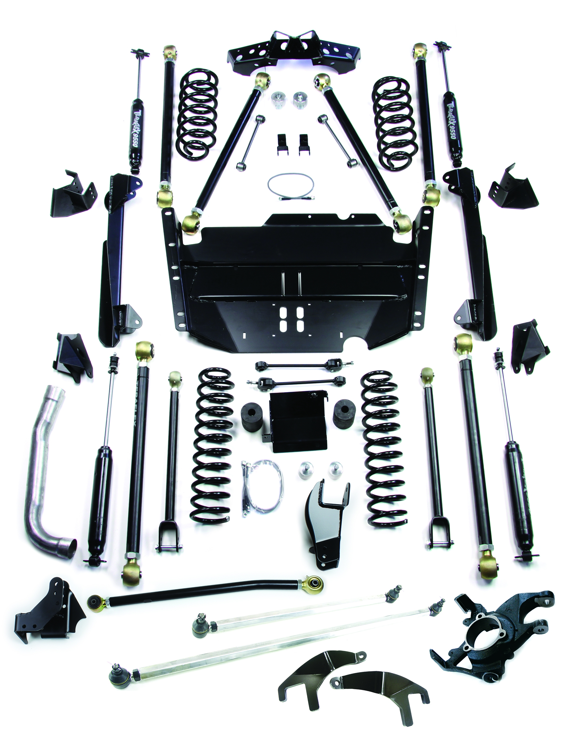 Teraflex Tj 5 Pro Lcg Lift Kit W/ High Steer & 9550 Shocks, Suspension Parts, FNNT-1249570