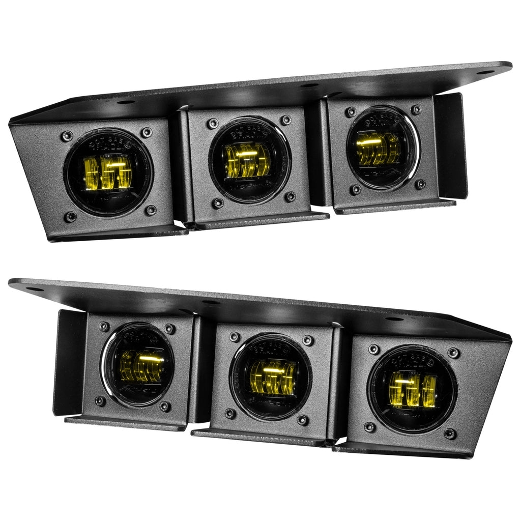 Oracle Triple Led Fog Light Kit For Ford Bronco With Steel Bumper, Yellow | 21+ Ford Bronco, Oracle Triple Led Fog Light Kit For Ford Bronco With Steel Bumper, Yellow | 21+ Ford Bronco,