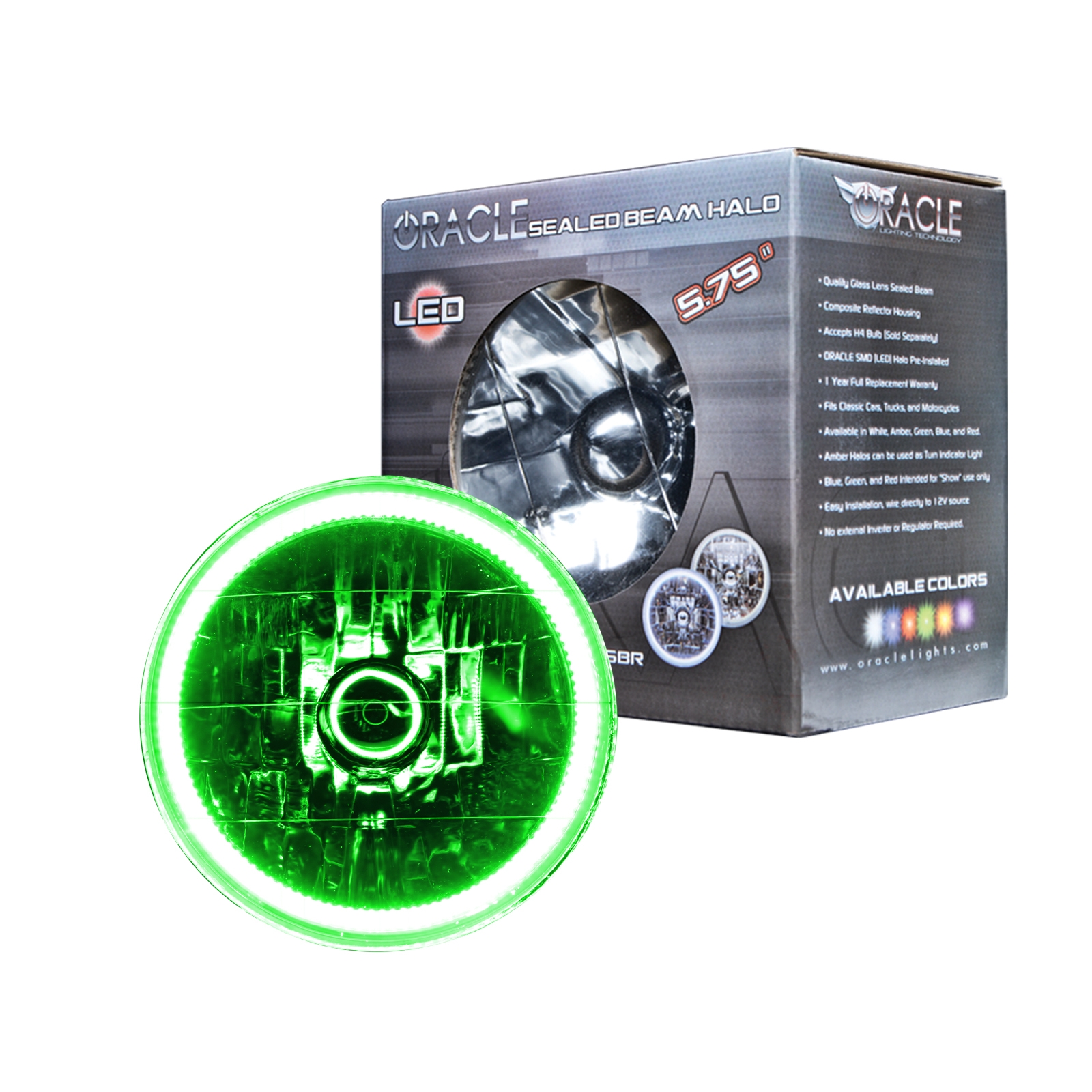 Oracle Halo H4 Conversion Headlight 5.75 Oracle Halo H4 Conversion Headlight 5.75