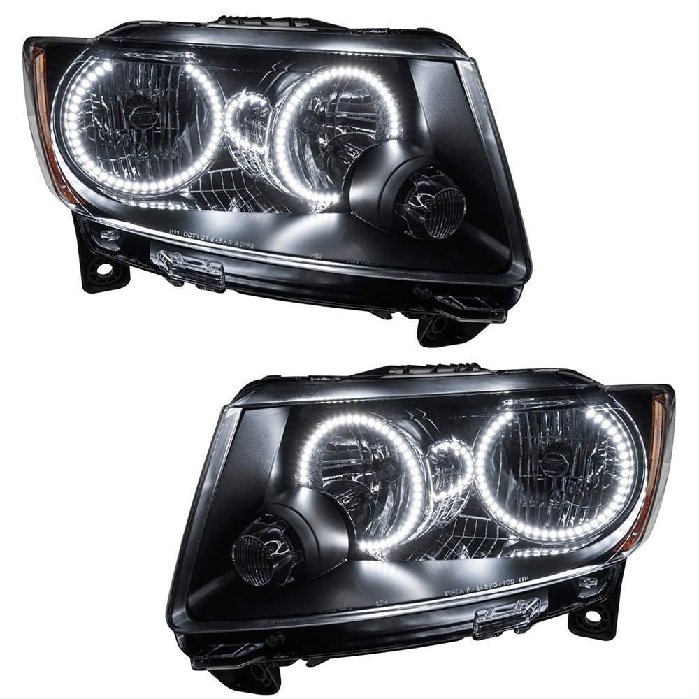 Oracle Lighting Smd Pre-Assembled Headlights, Non-Hid, Chrome Bezel, White, FQCV-7070-001 Oracle Lighting Smd Pre-Assembled Headlights, Non-Hid, Chrome Bezel, White, FQCV-7070-001
