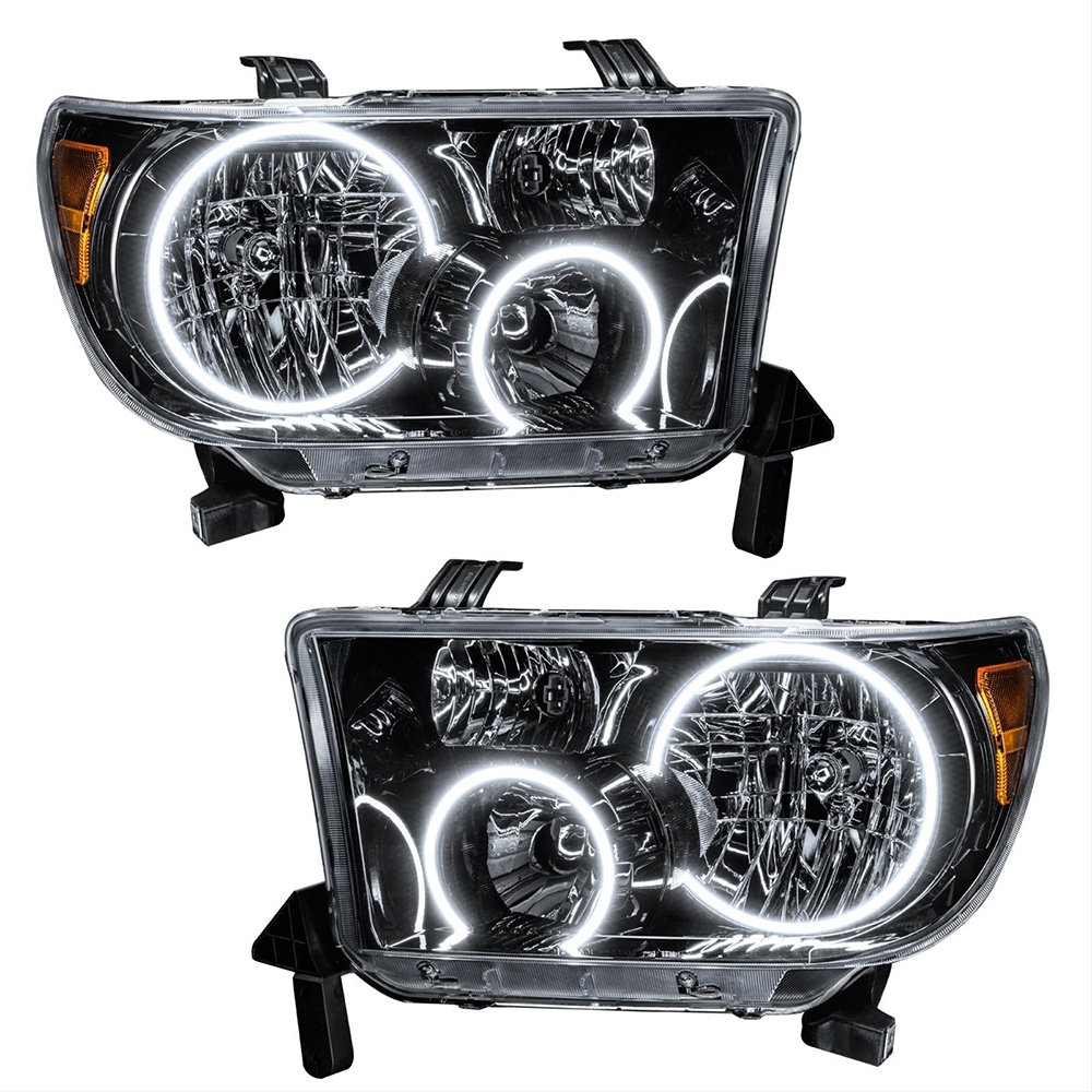 Oracle Lighting Smd Pre-Assembled Headlights, Black, White, FQCV-7119-001 Oracle Lighting Smd Pre-Assembled Headlights, Black, White, FQCV-7119-001