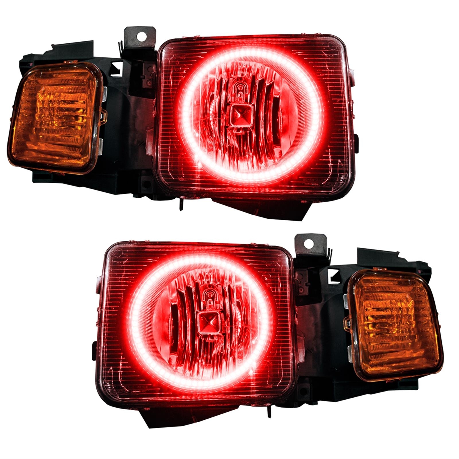 Oracle Lighting Smd Pre-Assembled Headlights, Combo, Red, FQCV-7133-003 Oracle Lighting Smd Pre-Assembled Headlights, Combo, Red, FQCV-7133-003