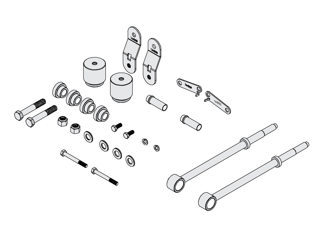 Icon Vehicle Dynamics 2005-2007 Ford Super Duty Front 4.5 Icon Vehicle Dynamics 2005-2007 Ford Super Duty Front 4.5