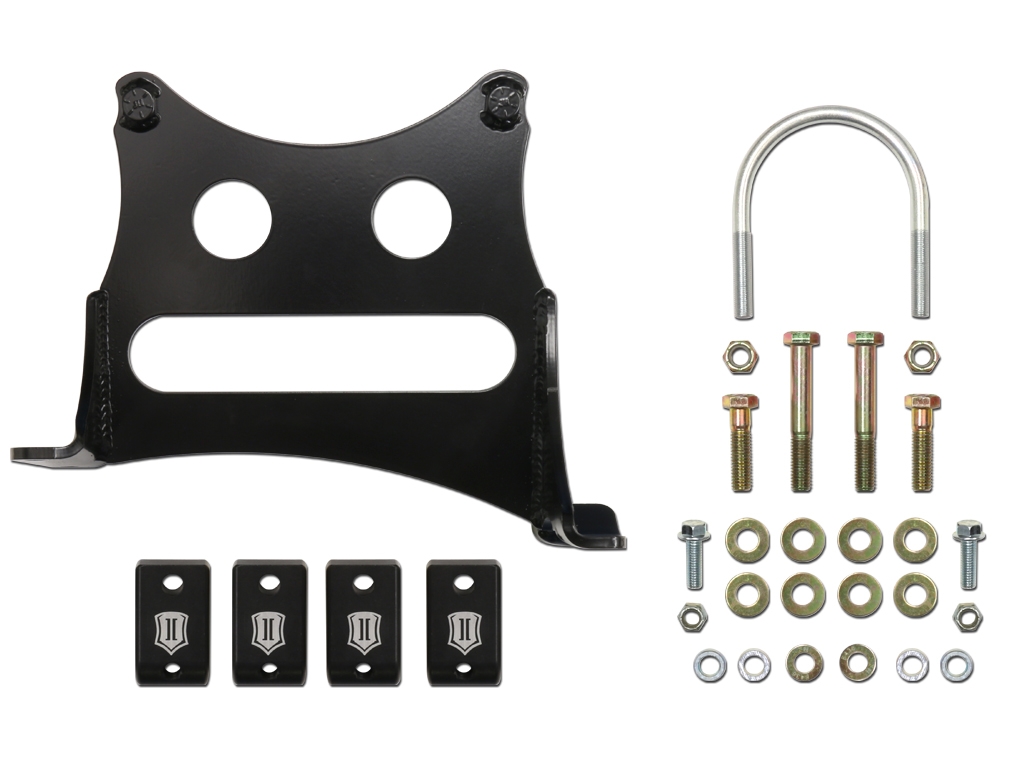 Icon Vehicle Dynamics 2005-Up Ford Super Duty Dual Steering Stabilizer Kit, Suspension Parts,