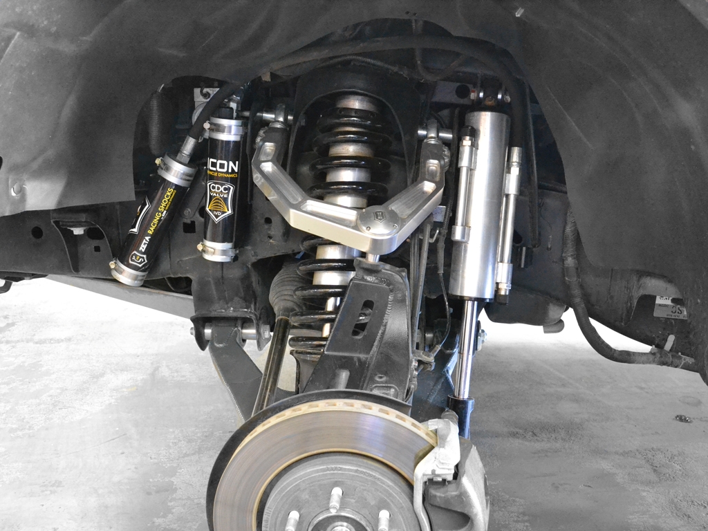 Icon Vehicle Dynamics 2010-2014 Ford Raptor Front 3.0 Vs Coilover Remote Reservoir Cdcv Passenger Icon Vehicle Dynamics 2010-2014 Ford Raptor Front 3.0 Vs Coilover Remote Reservoir Cdcv Passenger