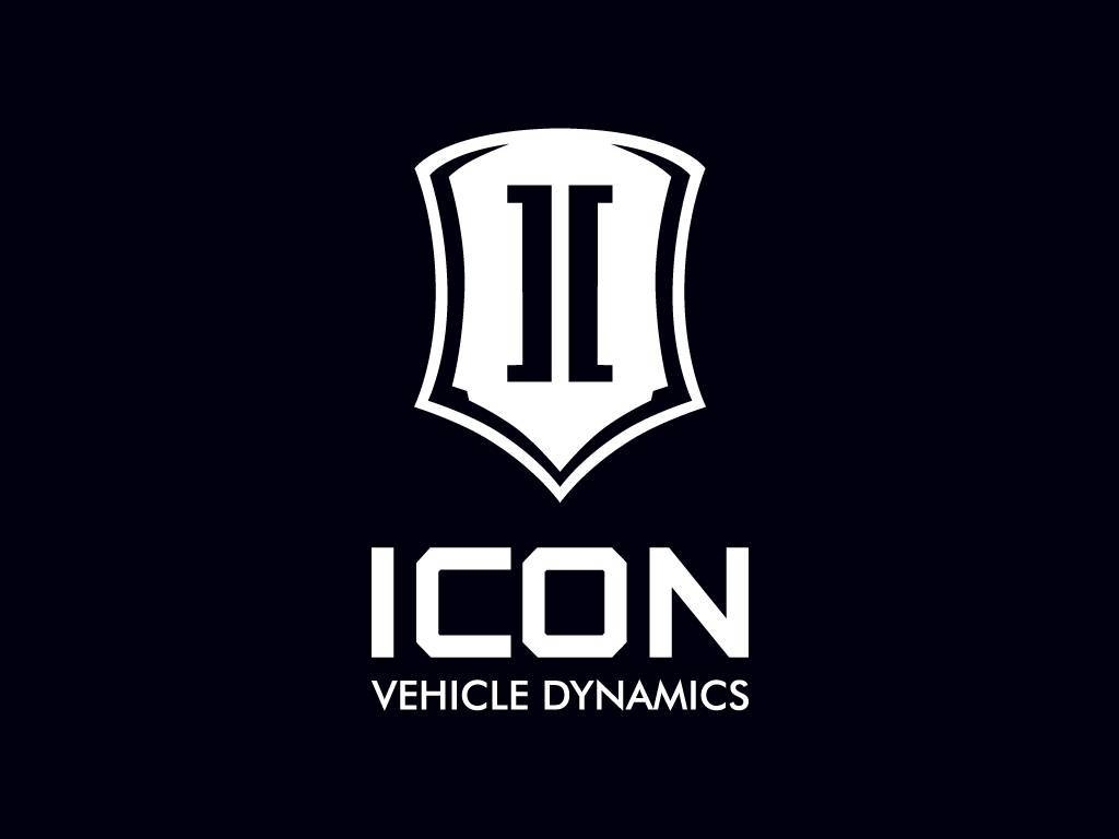 Icon Vehicle Dynamics 6 In Tall Icon Stack White Logo Decal, FRDK-STICKER-STACK 6 IN W Icon Vehicle Dynamics 6 In Tall Icon Stack White Logo Decal, FRDK-STICKER-STACK 6 IN W