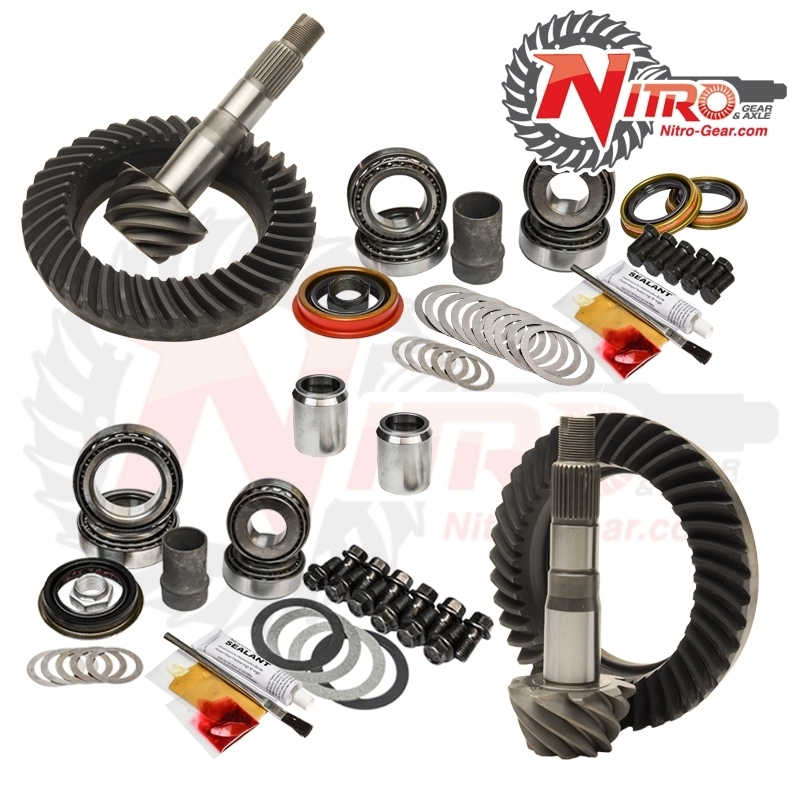 Nitro Gear 4.88 Ratio Front And Rear Gear Package Kit With E-Locker For 2010-2014 Toyota 4Runner
