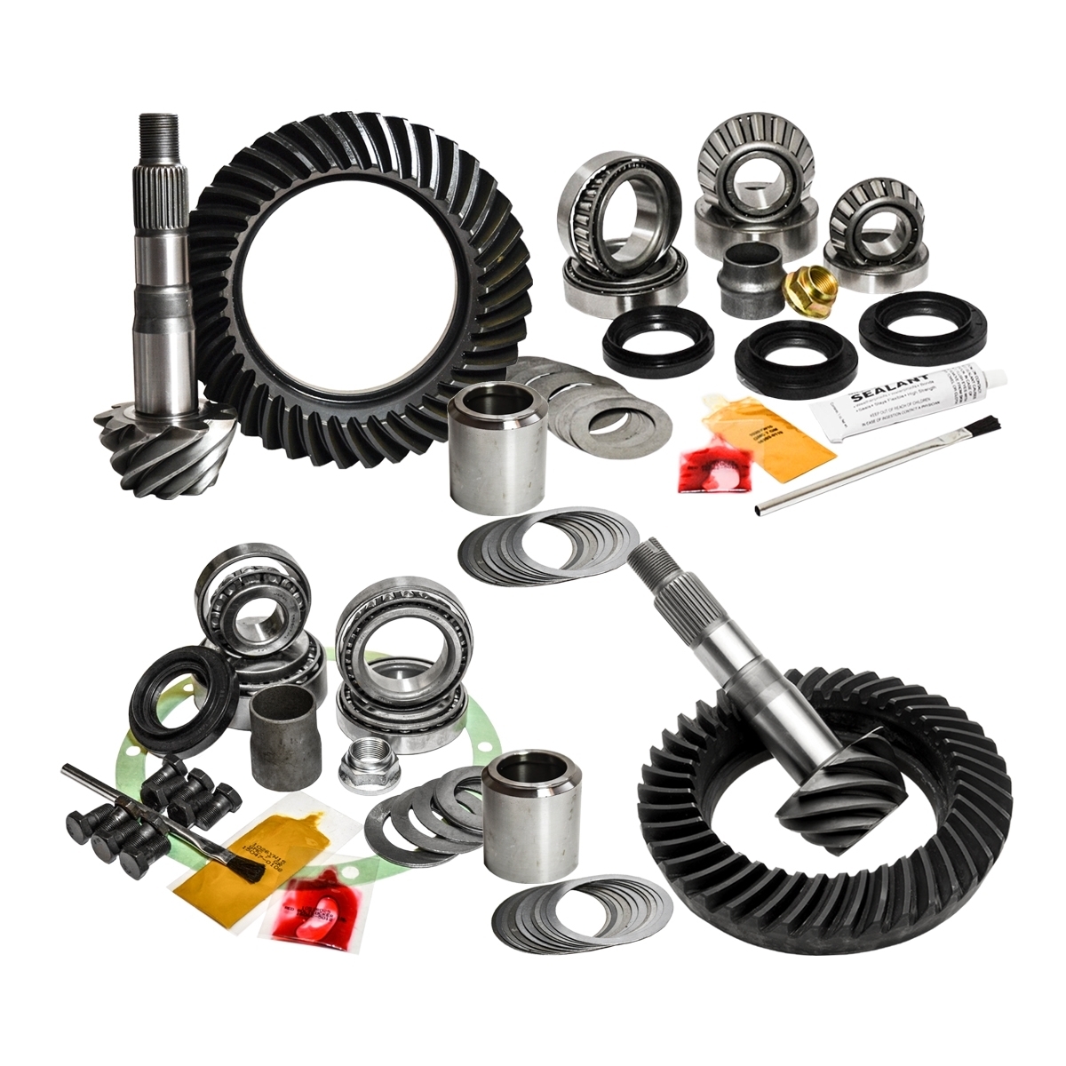 Nitro Gear 4.30 Ratio Front And Rear Gear Package Kit Without E-Locker For 2005-2019 Toyota Tacoma Nitro Gear 4.30 Ratio Front And Rear Gear Package Kit Without E-Locker For 2005-2019 Toyota Tacoma