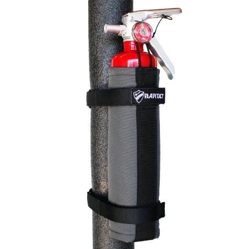 Bartact Roll Bar Fire Extinguisher Mount (2.5 Lb), Graphite, FXVD-RBIAFEH25G