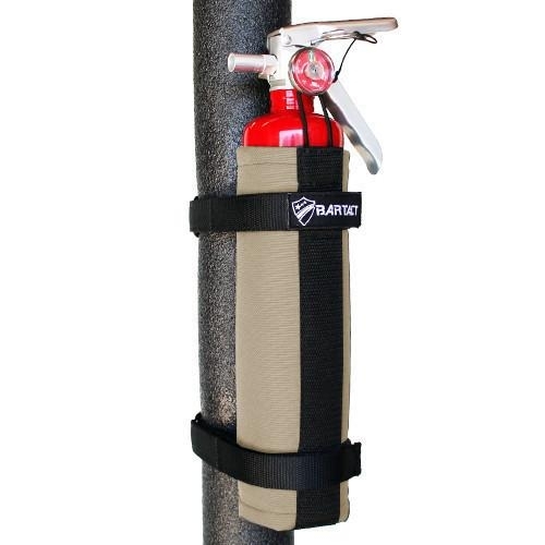 Bartact Roll Bar Fire Extinguisher Mount (2.5 Lb), Khaki, FXVD-RBIAFEH25K