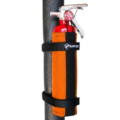 Bartact Roll Bar Fire Extinguisher Mount (2.5 Lb), Orange, FXVD-RBIAFEH25N