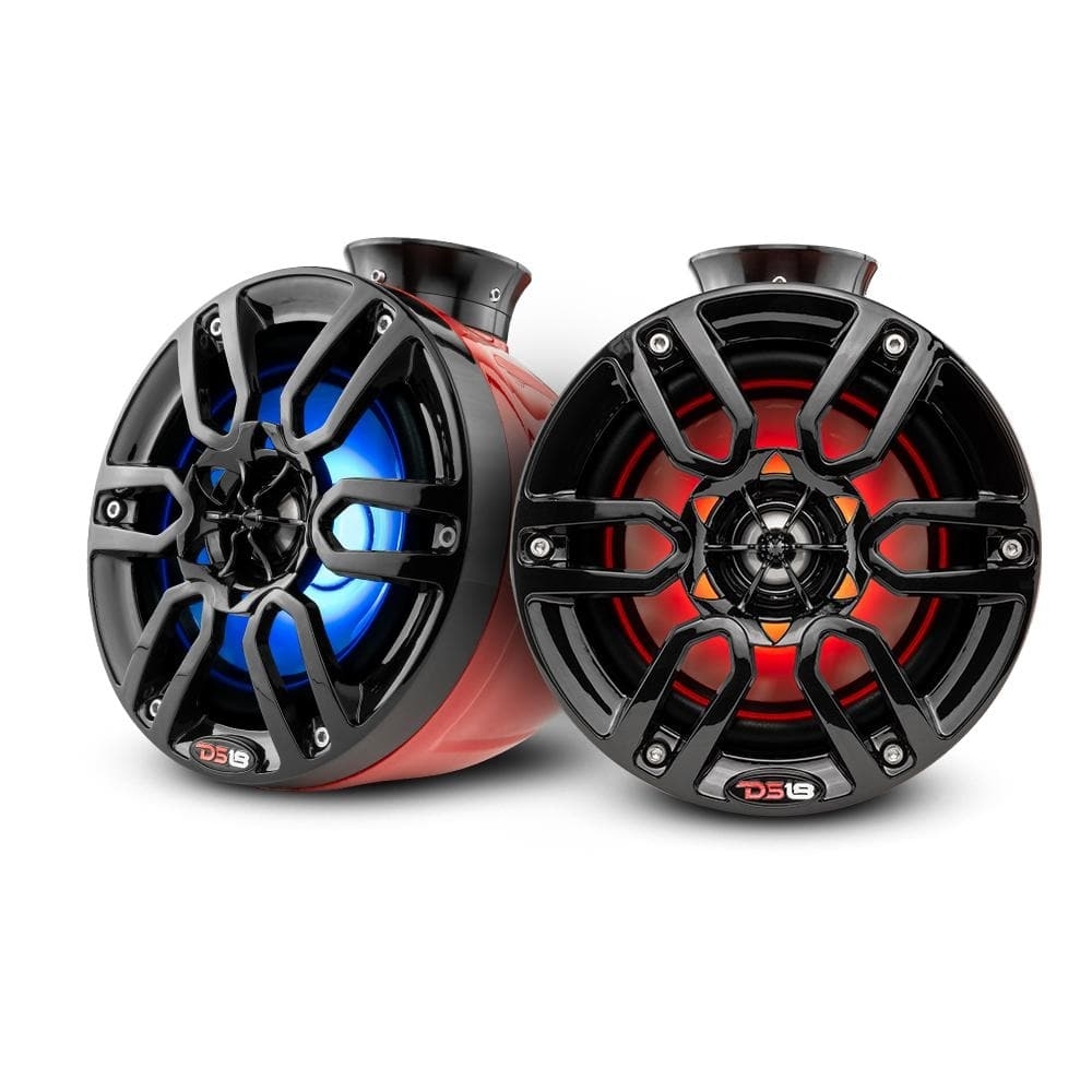 Jeep Ds18 Hydro 6.5 Pod 300W Speaker With Integrated Rgb Led Lights (Pair), FXVX-CF-PS6