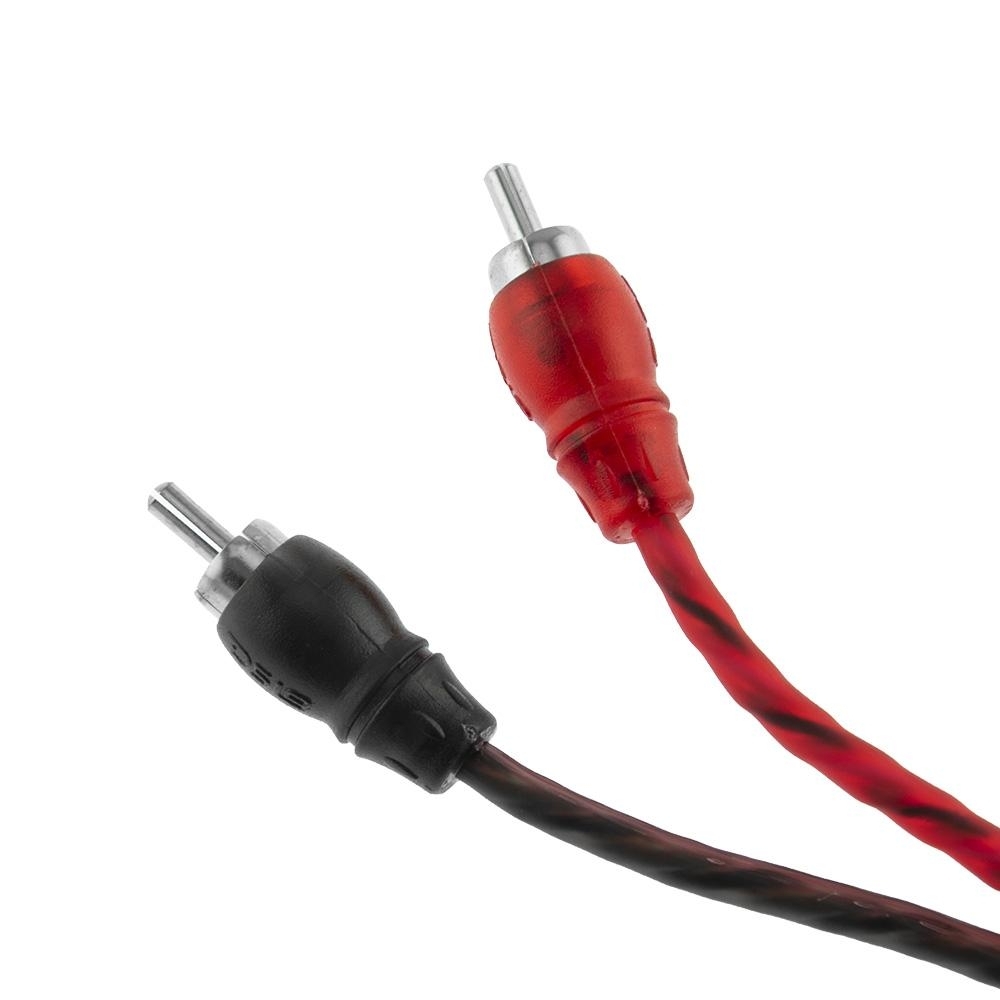 Ds18 Ultra Flex Rca Audio Cable, 3’, Black/red, FXVX-RCA-3FT