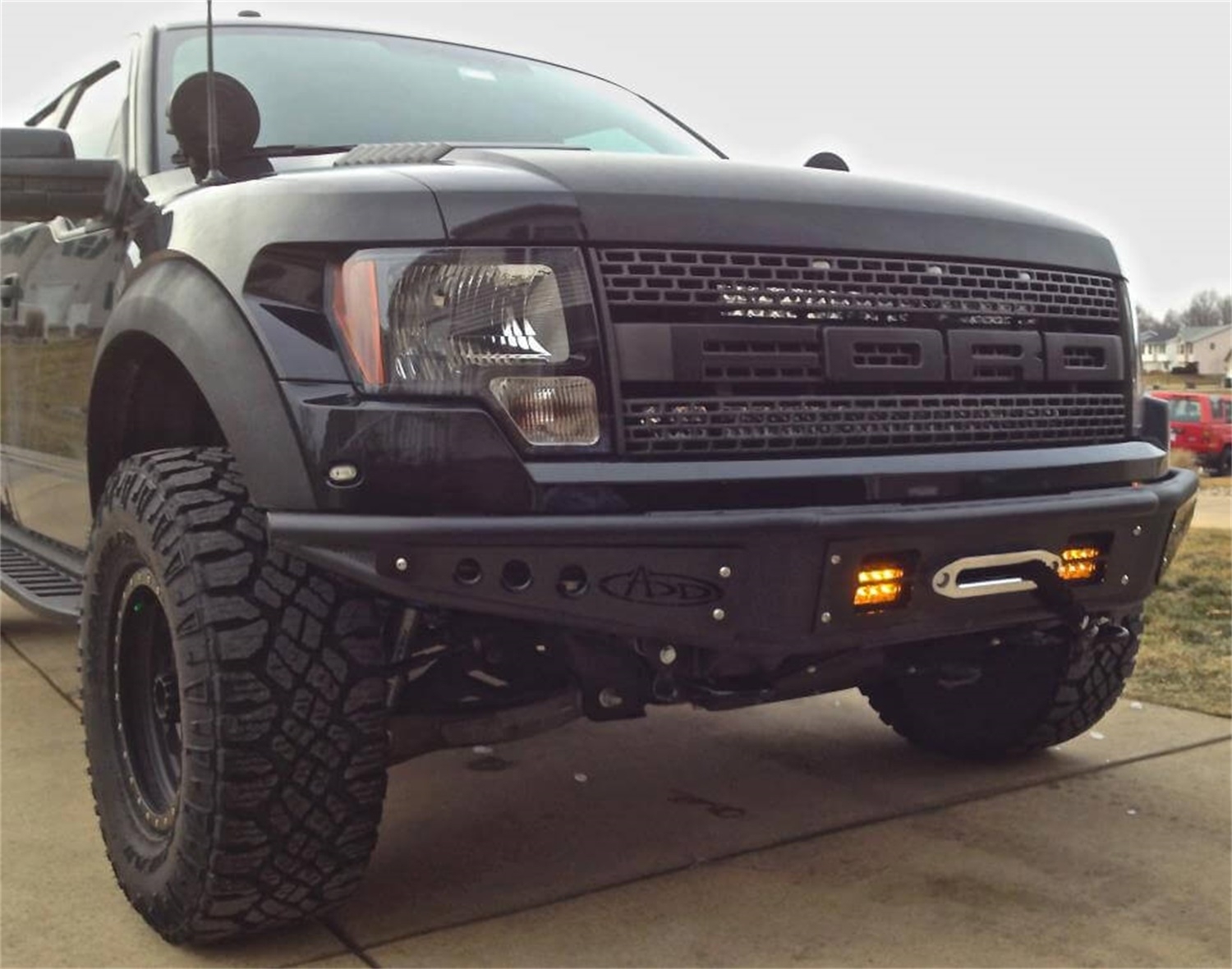Addictive Desert Designs Venom Front Bumper For 10-14 Ford Raptor (Dual 4 Addictive Desert Designs Venom Front Bumper For 10-14 Ford Raptor (Dual 4