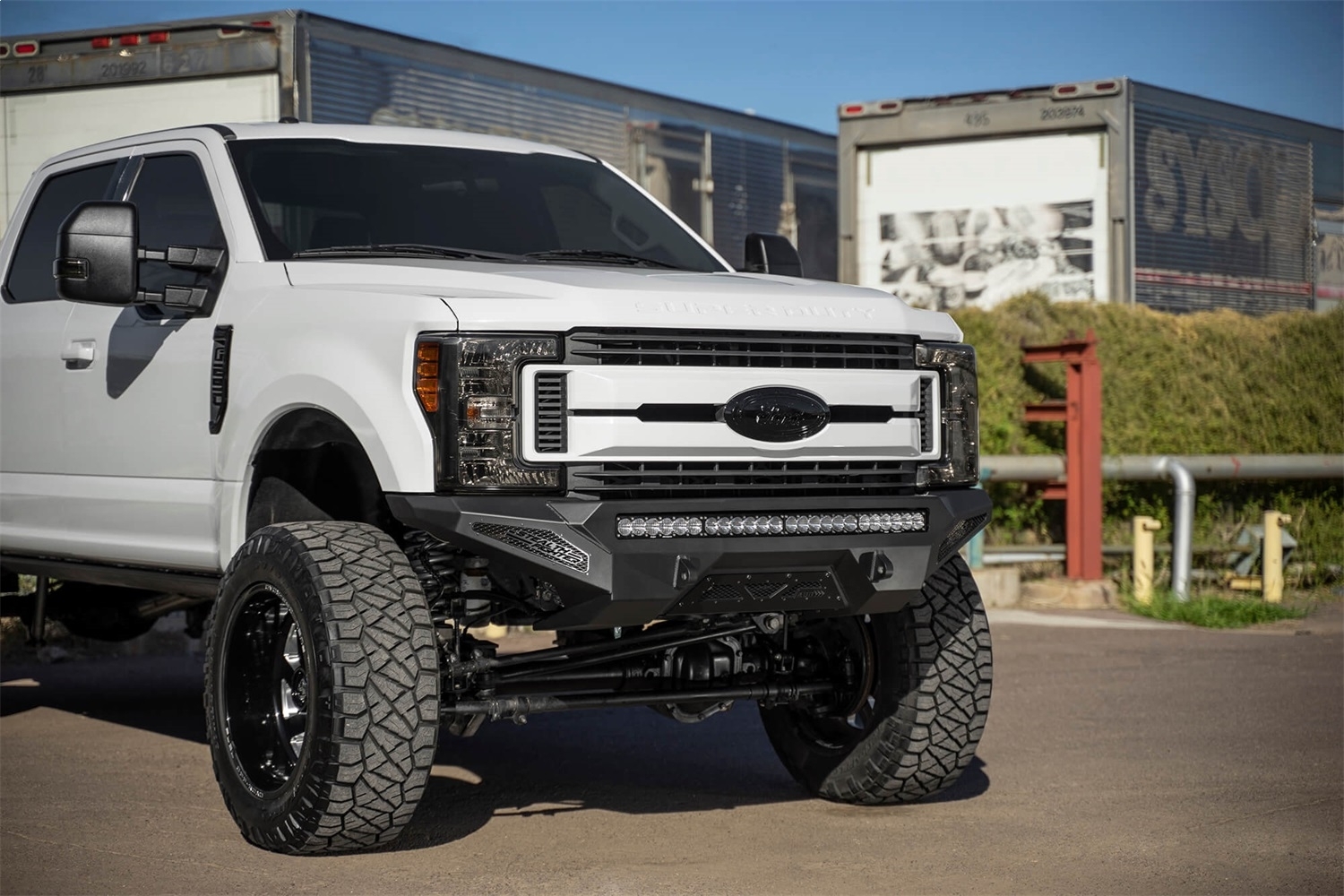 Addictive Desert Designs Stealth Fighter Front Bumper For 17-19 Ford Super Duty | 2017-2019 Ford Addictive Desert Designs Stealth Fighter Front Bumper For 17-19 Ford Super Duty | 2017-2019 Ford