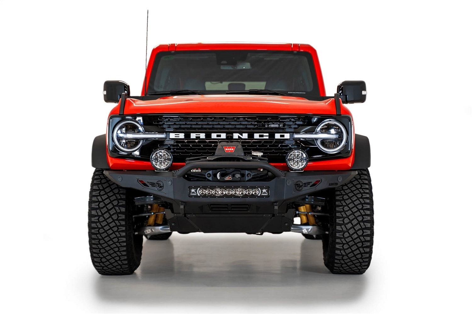 Addictive Desert Designs Rock Fighter Front Bumper For Ford Bronco | 2021-Up Ford Bronco, Addictive Desert Designs Rock Fighter Front Bumper For Ford Bronco | 2021-Up Ford Bronco,
