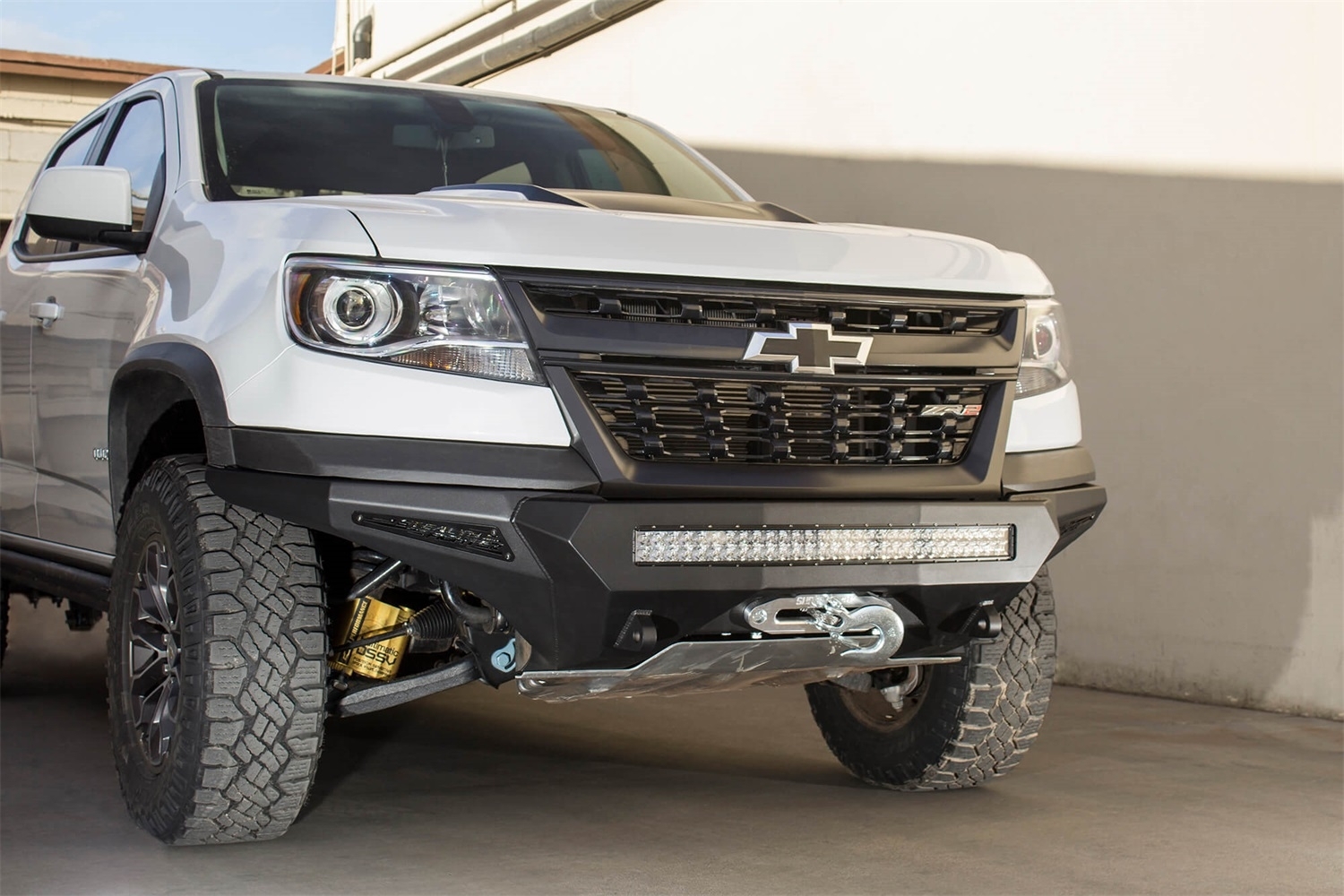 Addictive Desert Designs Stealth Fighter Front Winch Bumper For 17-20 Chevy Colorado Zr2 Addictive Desert Designs Stealth Fighter Front Winch Bumper For 17-20 Chevy Colorado Zr2