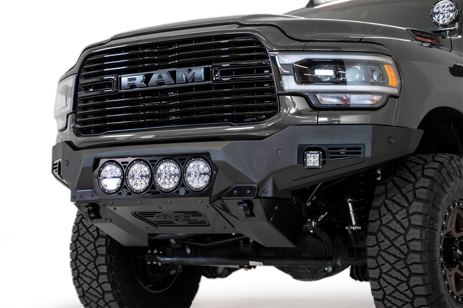 Addictive Desert Designs Bomber Front Bumper For Ram 2500/3500 (Rigid 360 6 Addictive Desert Designs Bomber Front Bumper For Ram 2500/3500 (Rigid 360 6