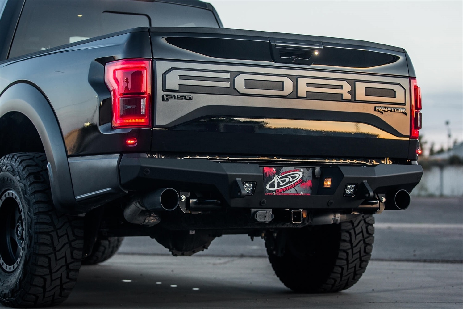 Addictive Desert Designs Honeybadger Rear Bumper For 17-20 Ford Raptor | 2017-2020 Ford Raptor, Addictive Desert Designs Honeybadger Rear Bumper For 17-20 Ford Raptor | 2017-2020 Ford Raptor,