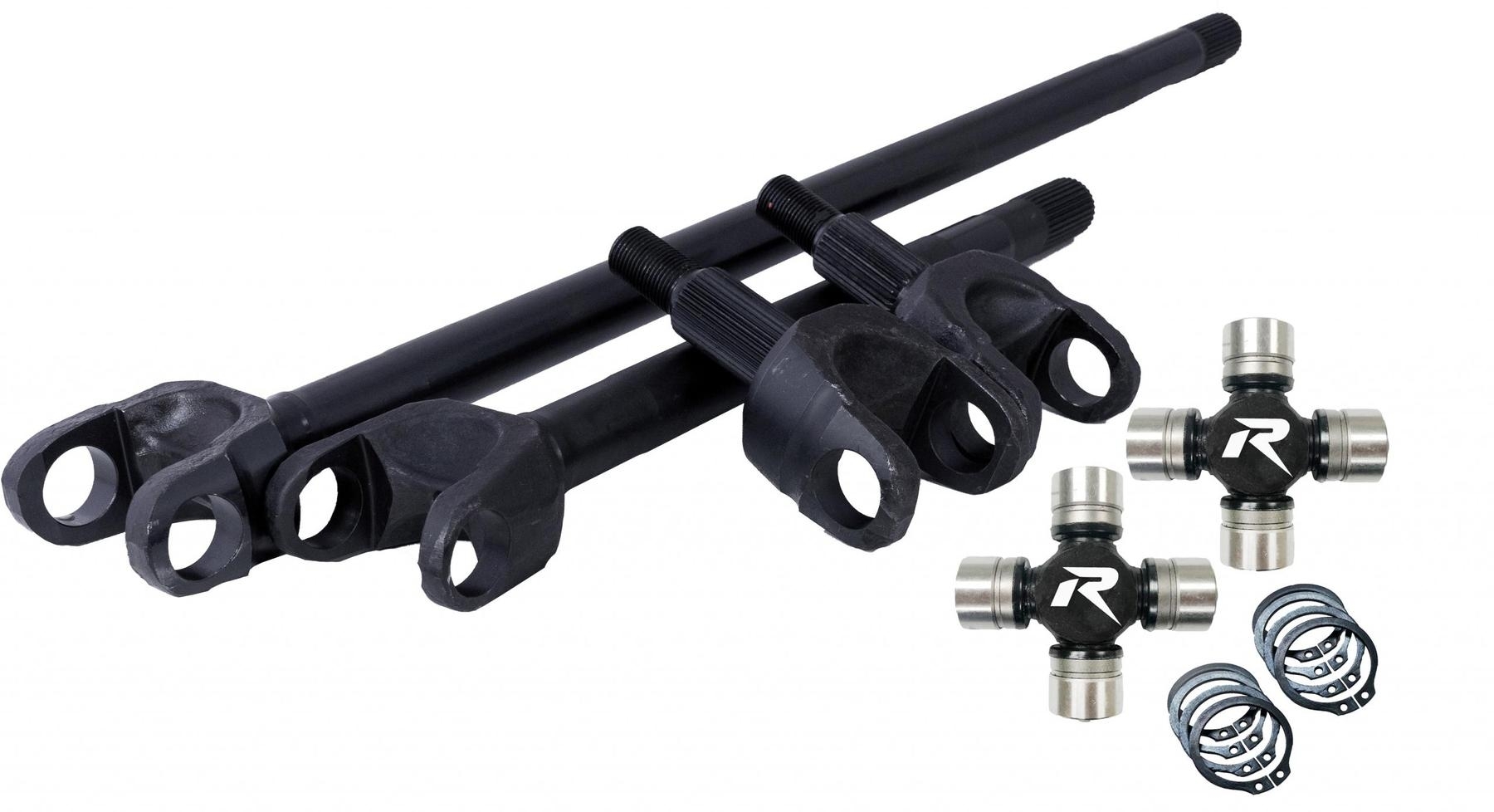 Revolution Gear & Axle Discovery Series 4340 Chromoly Front Axle Kit, Dana 30, Larger 1350 Style Hd Revolution Gear & Axle Discovery Series 4340 Chromoly Front Axle Kit, Dana 30, Larger 1350 Style Hd